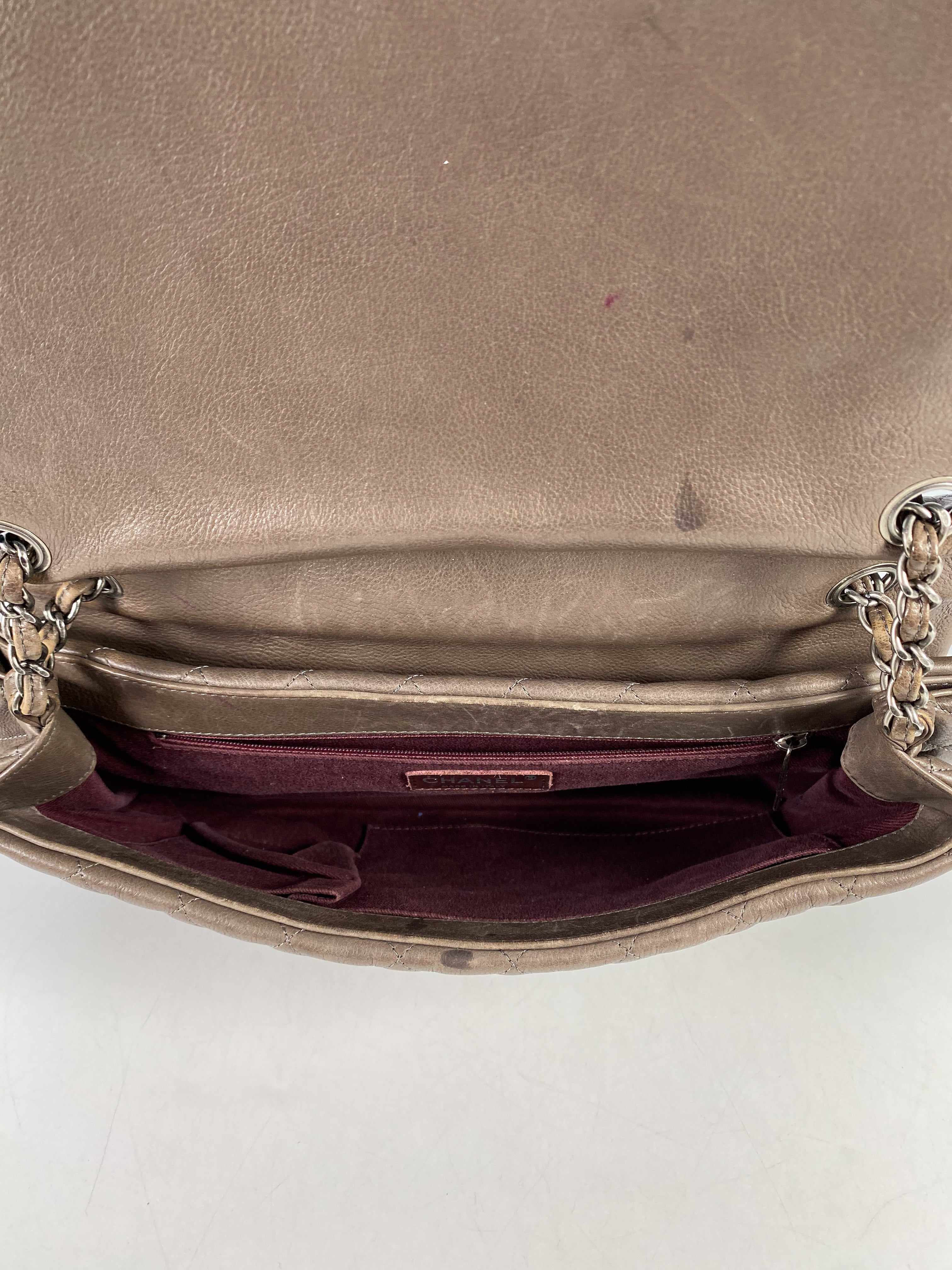 Chanel CC Brown Chain Detail Shoulder bag Series 15