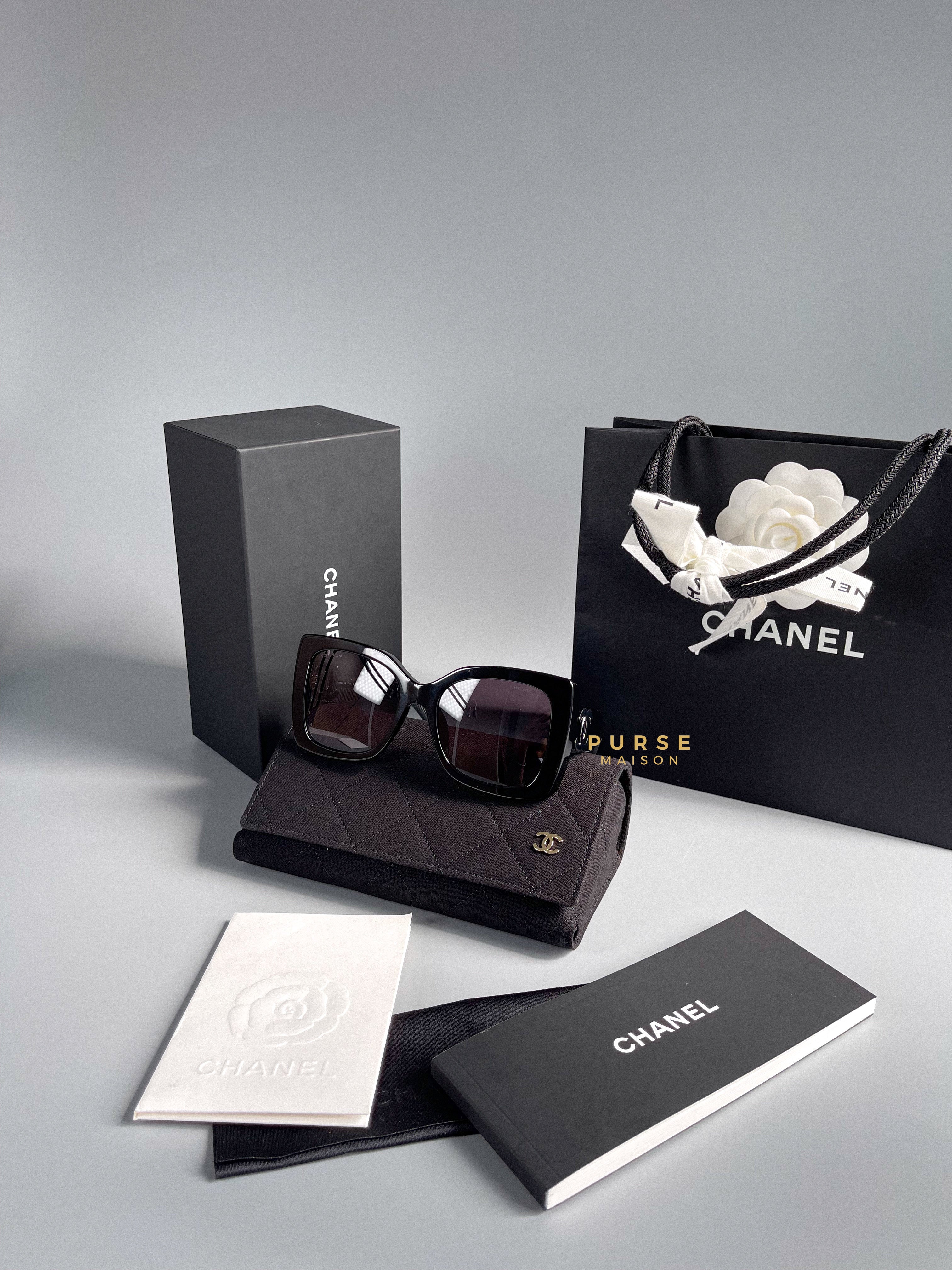 Chanel CC Square Sunglasses | Purse Maison Luxury Bags Shop