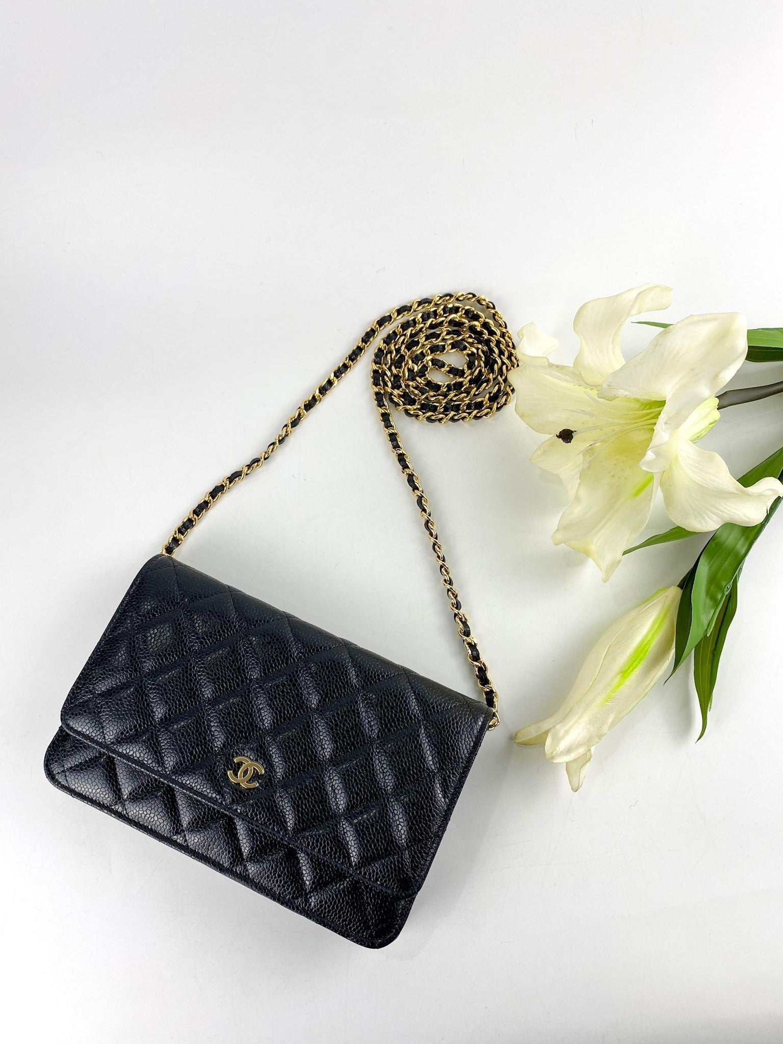 Chanel woc caviar gold hardware sale