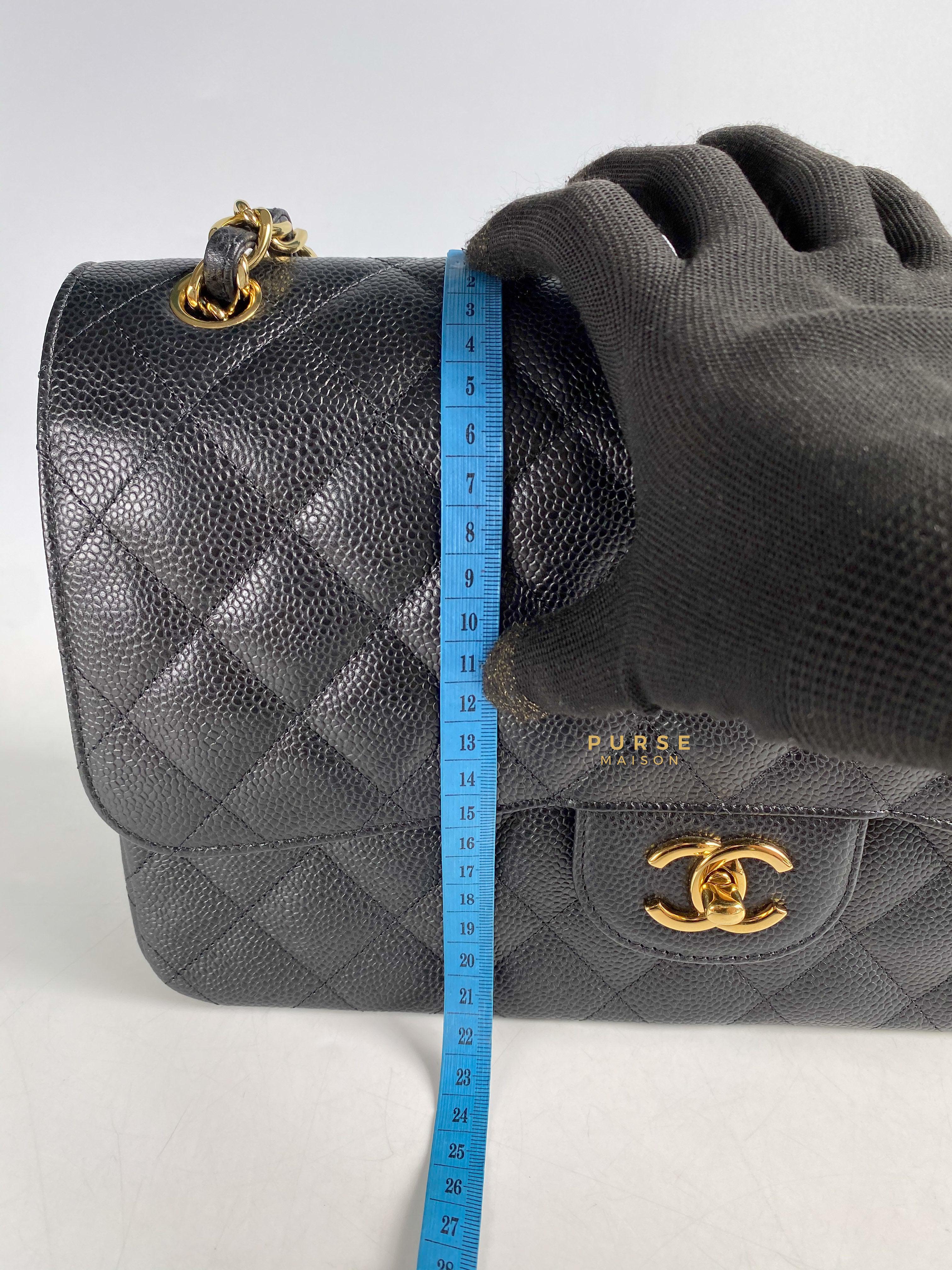 Chanel classic clearance caviar jumbo