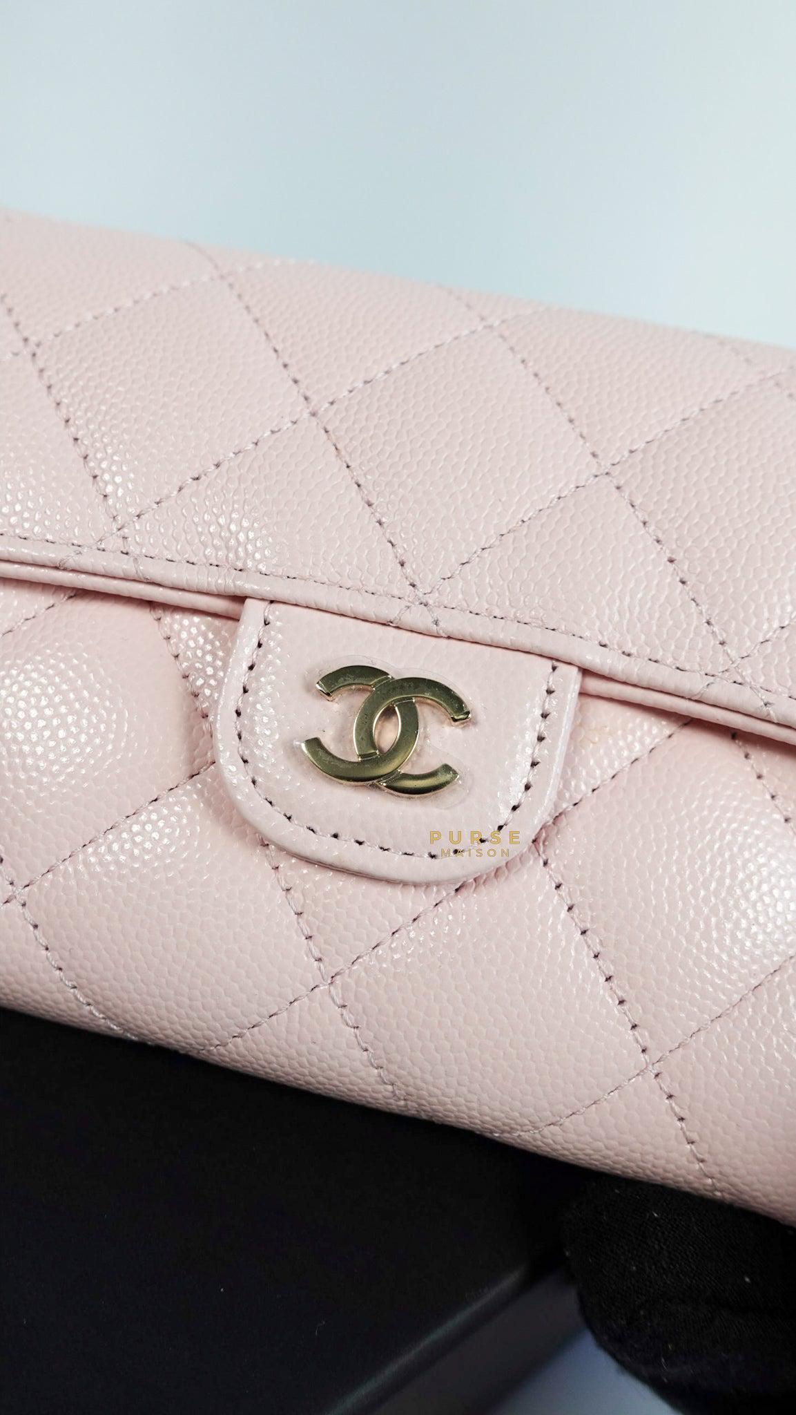 Chanel classic flap online long wallet