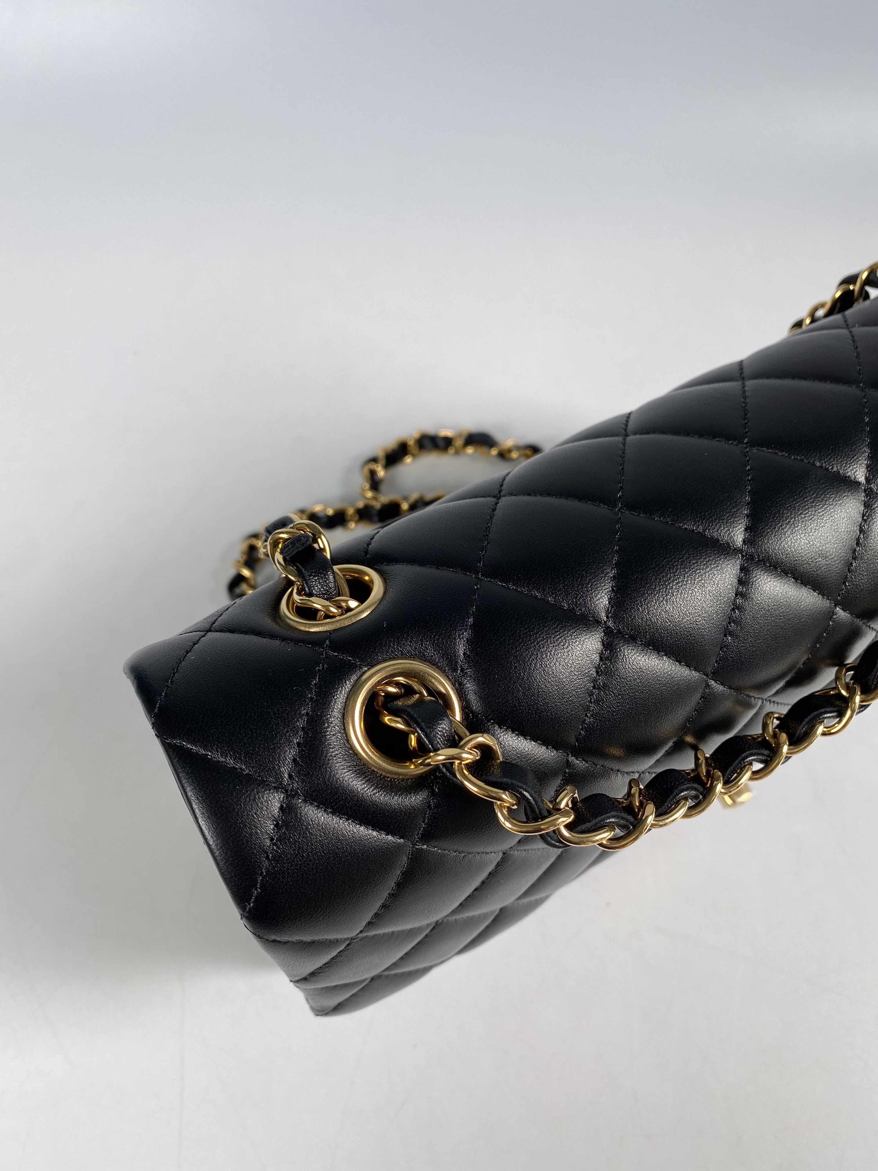 Chanel Classic Medium Double Flap in Lambskin Leather and