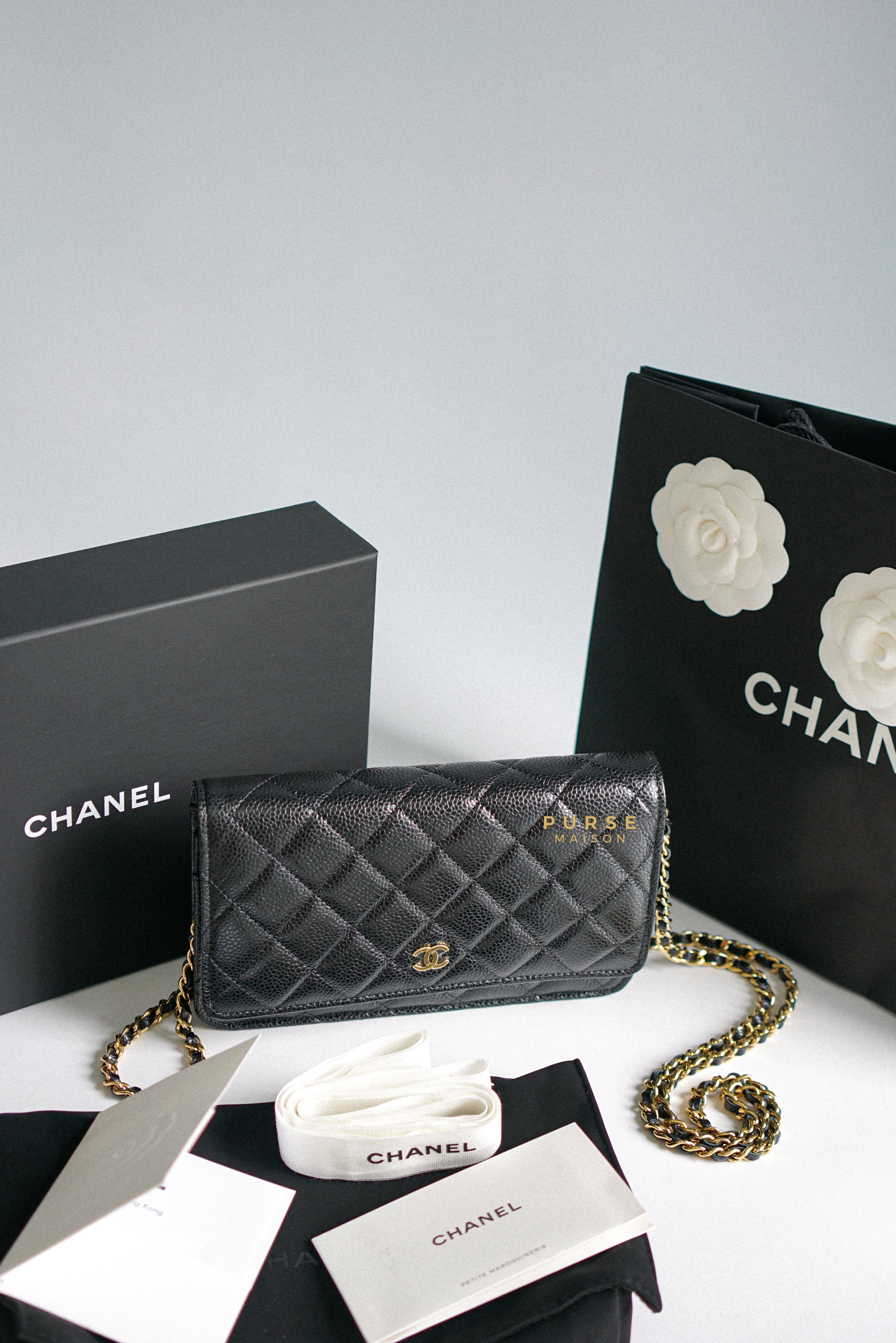 Luxmiila bags - RM15,500 Brand new chanel classic WOC caviar ghw microchip  Product code : 4033