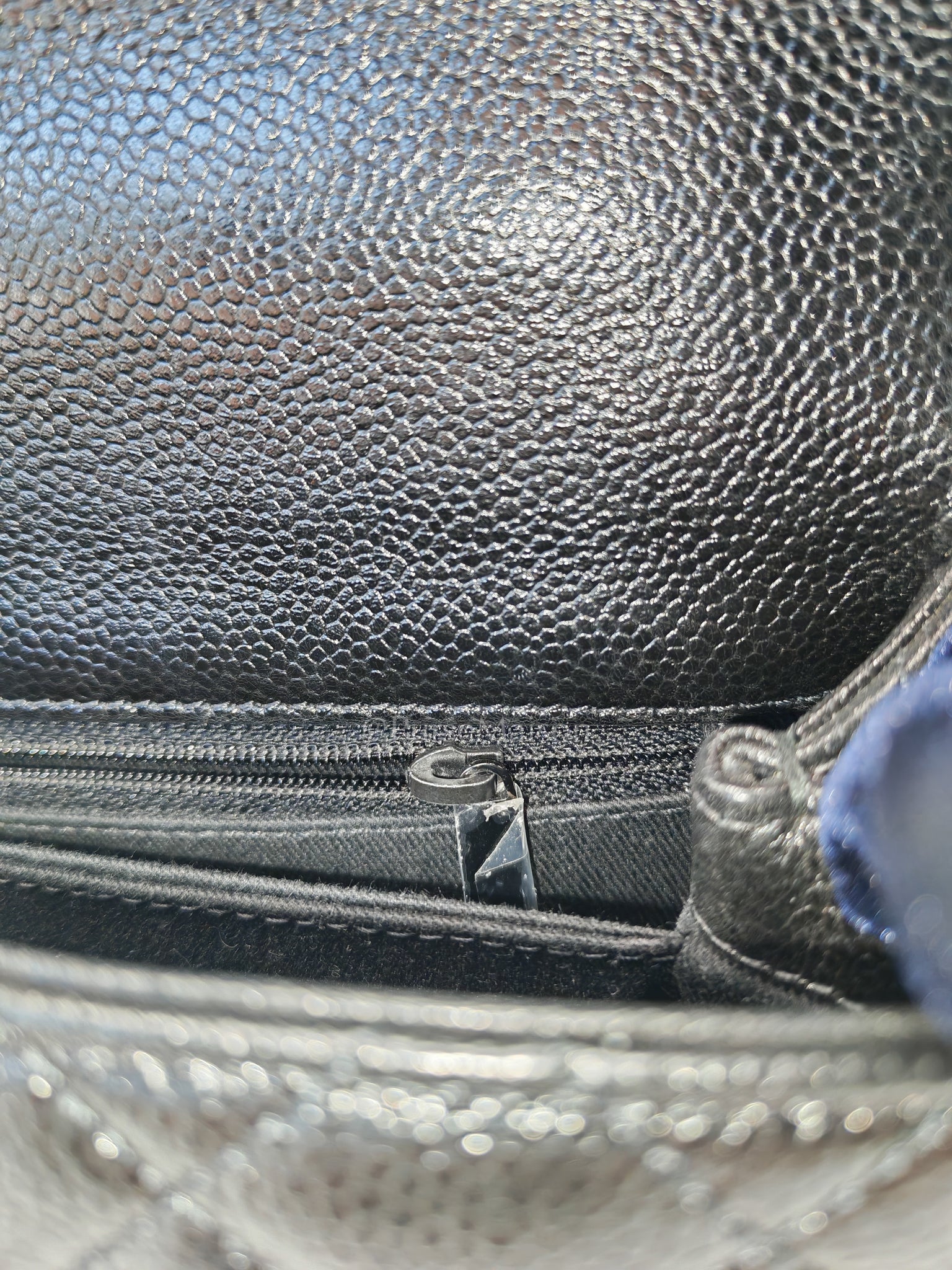 Coco Handle Small So Black in Shiny Caviar Leather Series 30 | Purse Maison Luxury Bags Shop