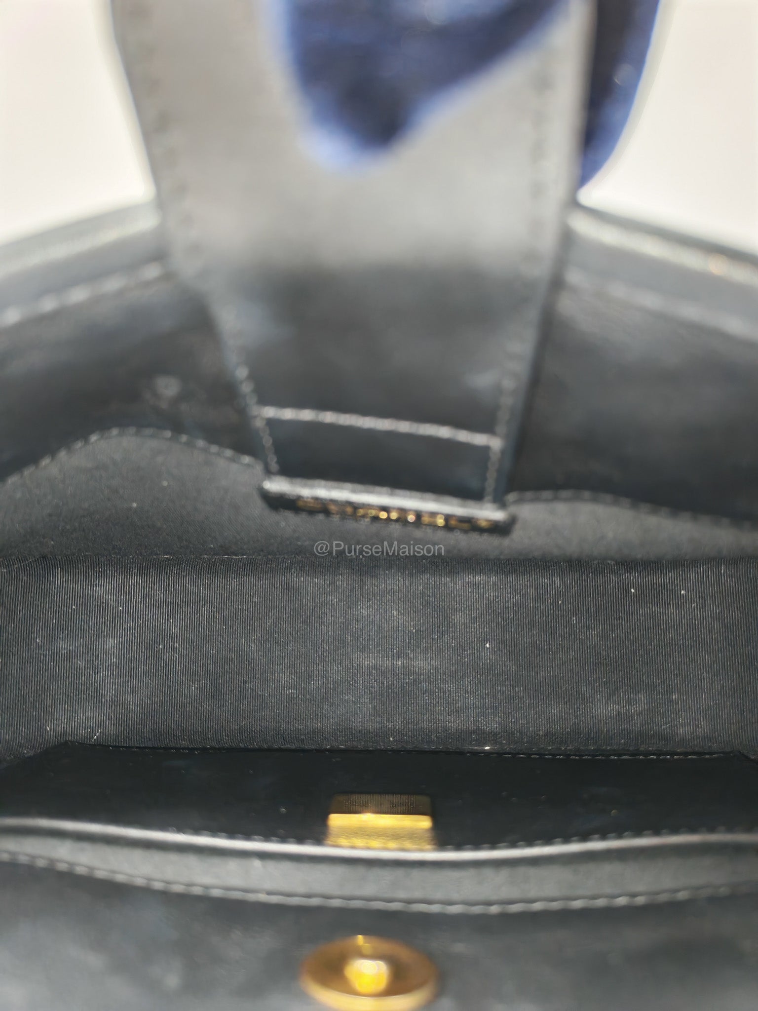 Chanel Curvy Mood Hobo Bag in Black Quilted Calfskin Leather and Aged Gold Hardware Microchip | Purse Maison Luxury Bags Shop