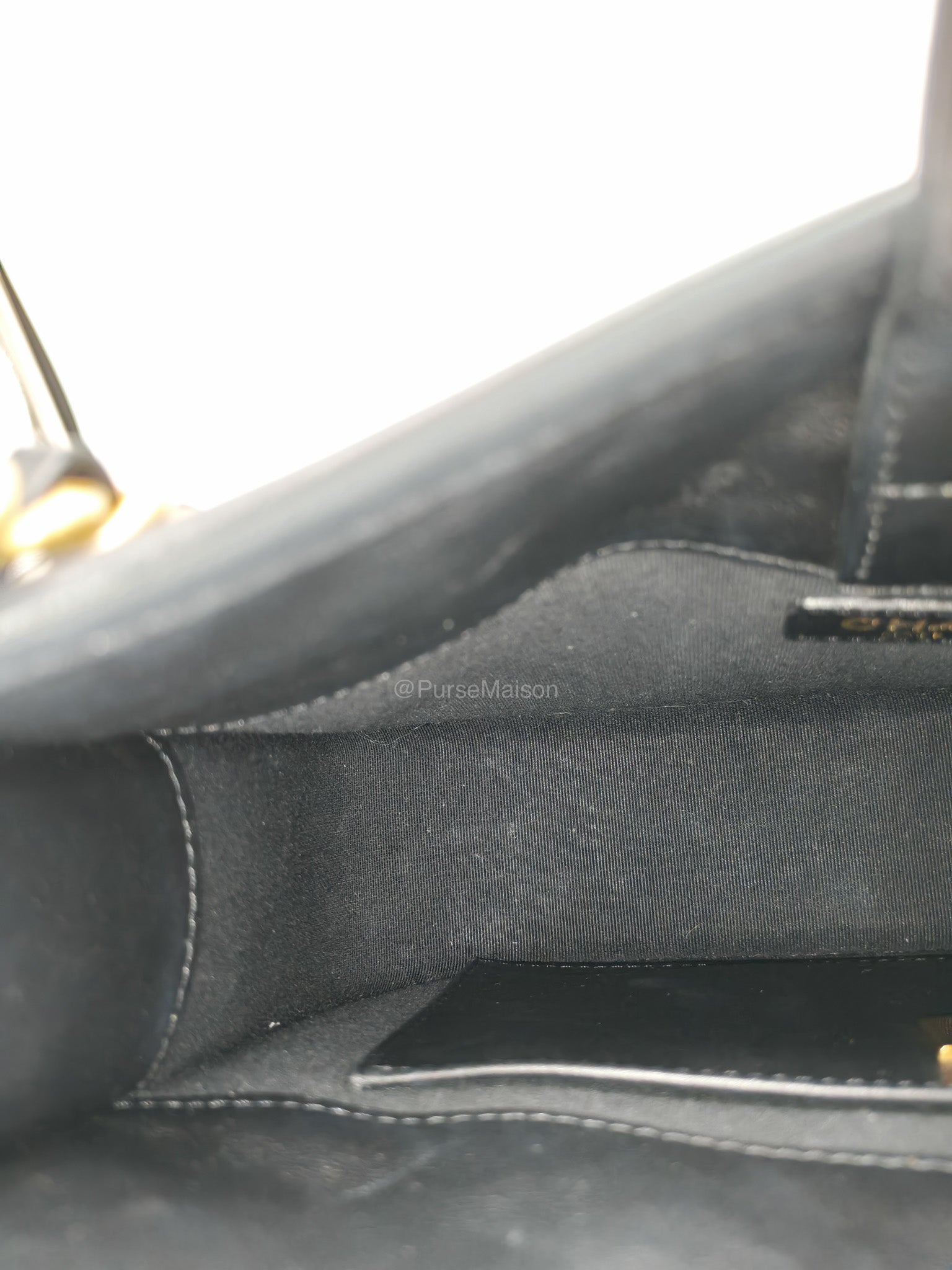 Chanel Curvy Mood Hobo Bag in Black Quilted Calfskin Leather and Aged Gold Hardware Microchip | Purse Maison Luxury Bags Shop