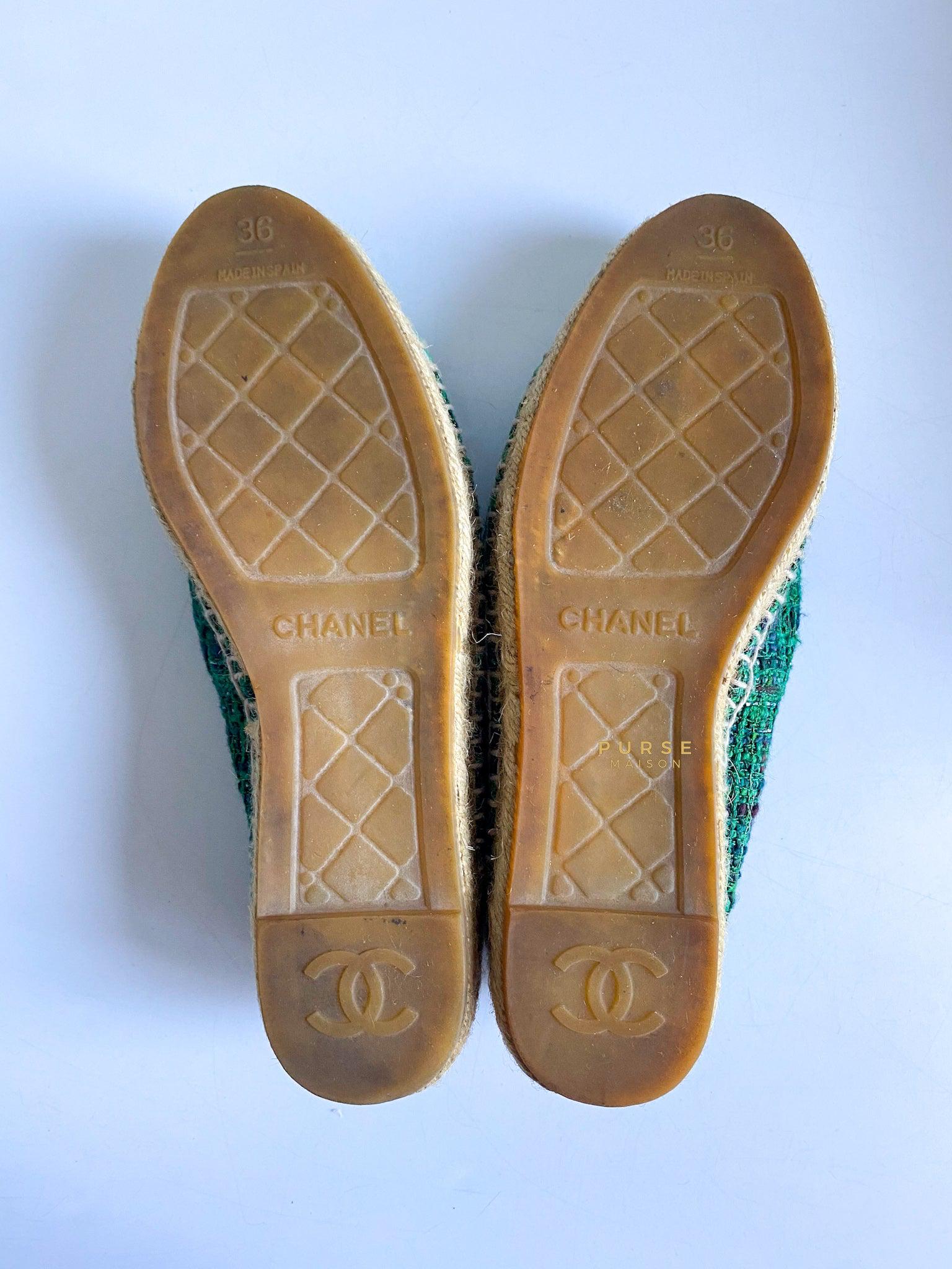 Chanel hot sale espadrilles 4