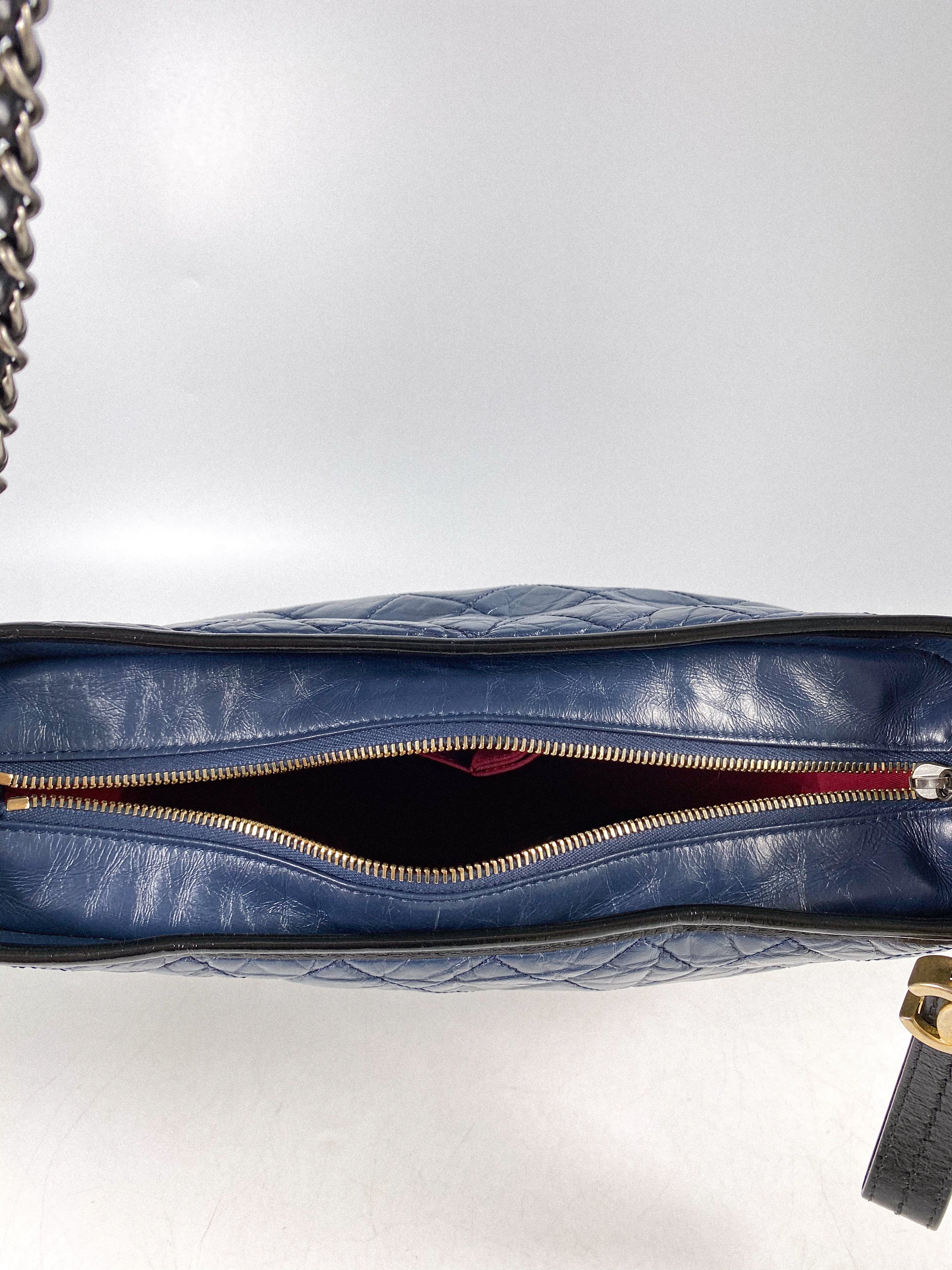 tas shoulder-bag Chanel Gabrielle Hobo Medium Navy #26