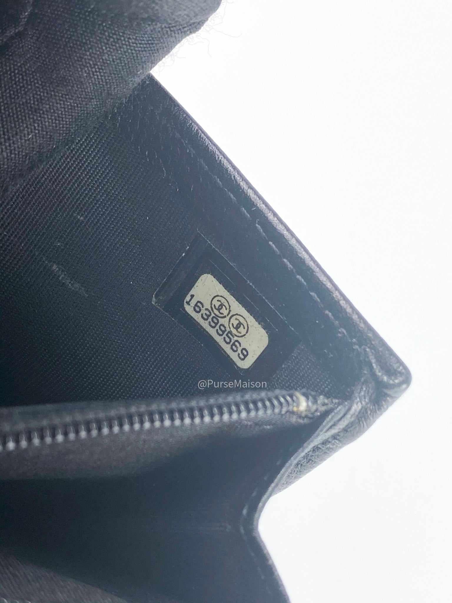 Chanel Long Snap CC Logo Wallet