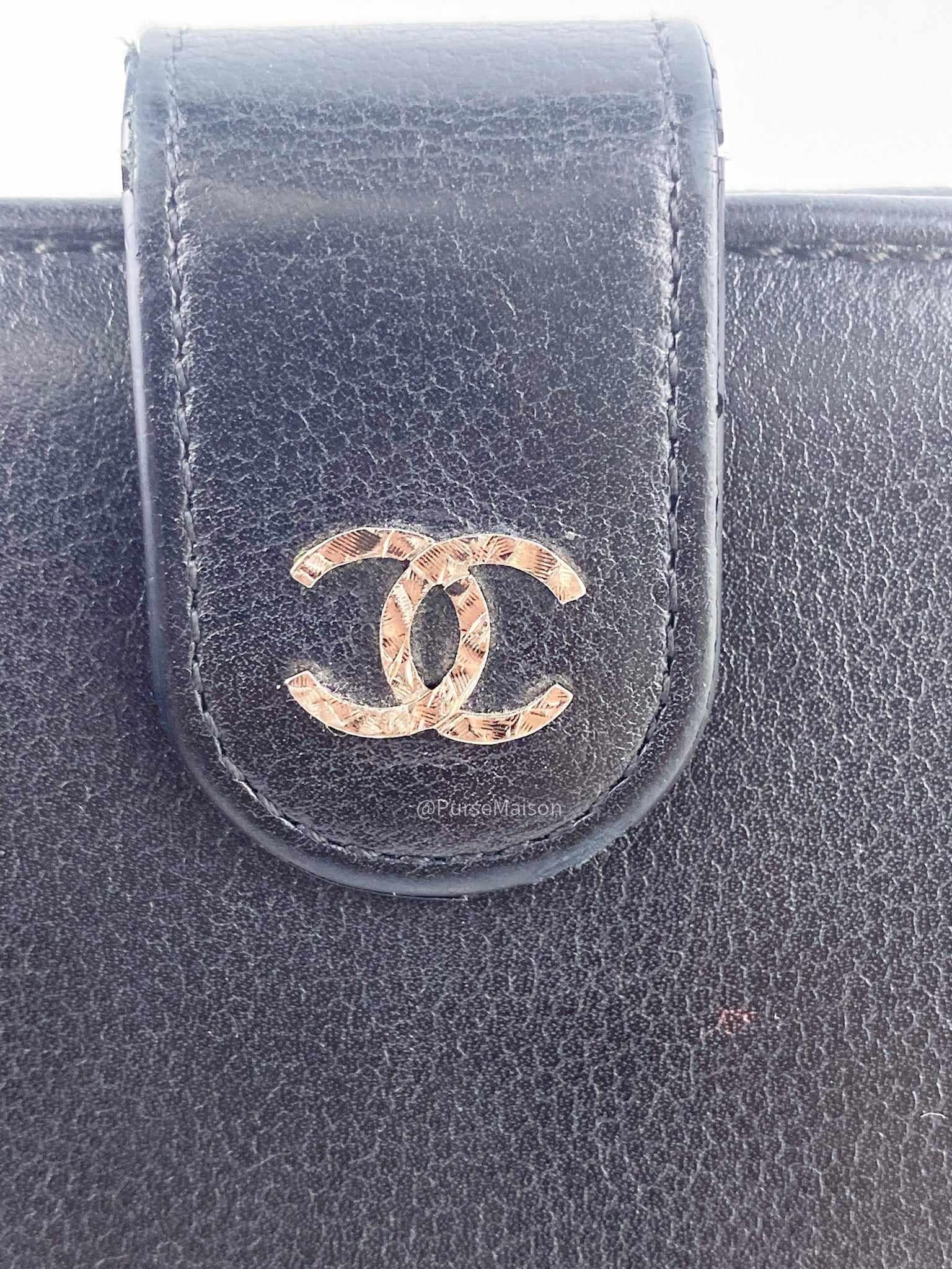 Chanel Long Snap CC Logo Wallet