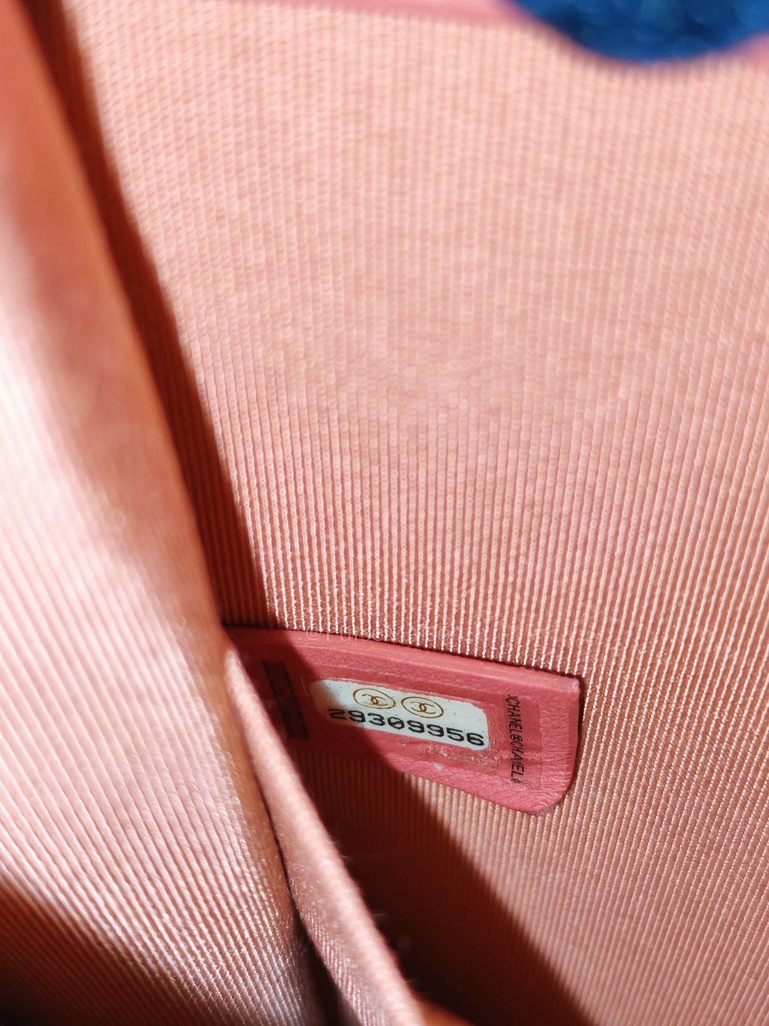 North South Boy Bag in Pink Lambskin Leather and Light Gold Hardware Series 29 | Purse Maison Luxury Bags Shop