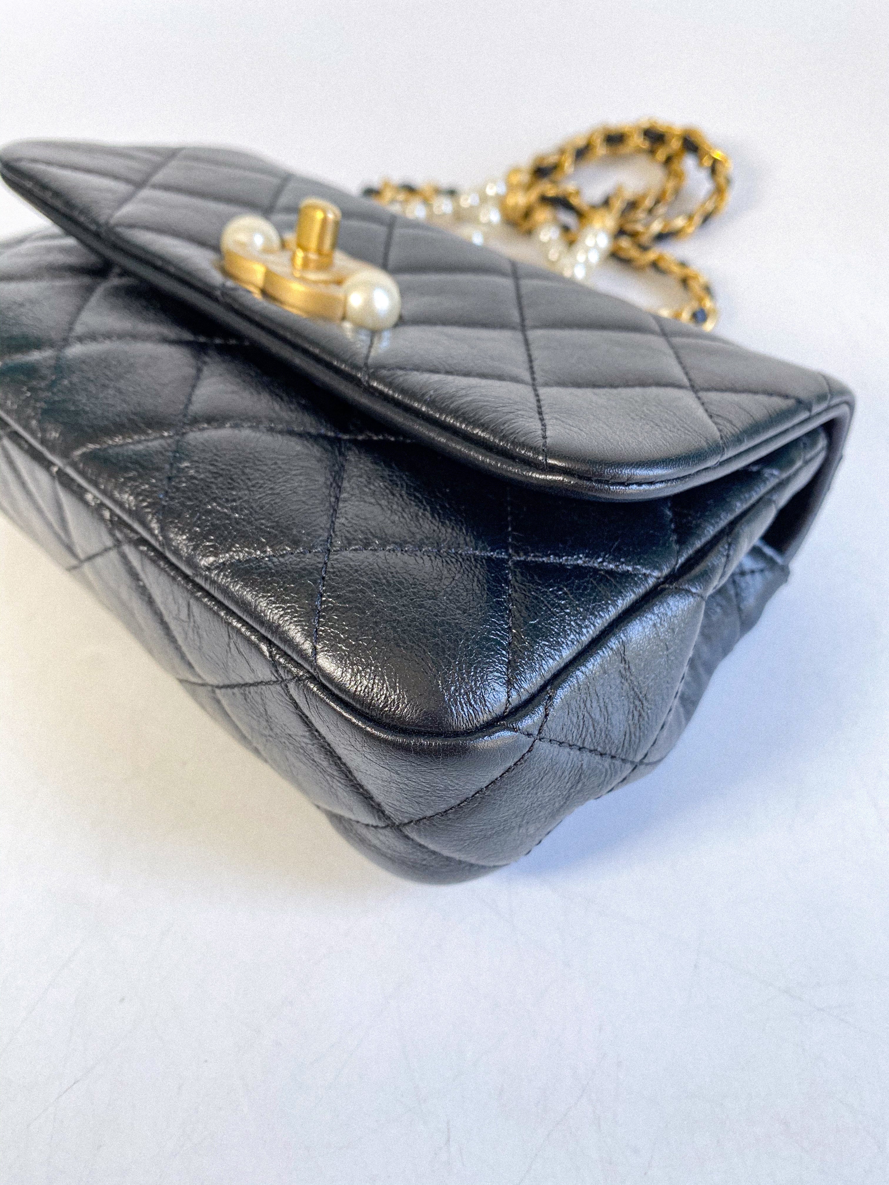 Chanel mini flap discount wallet on chain