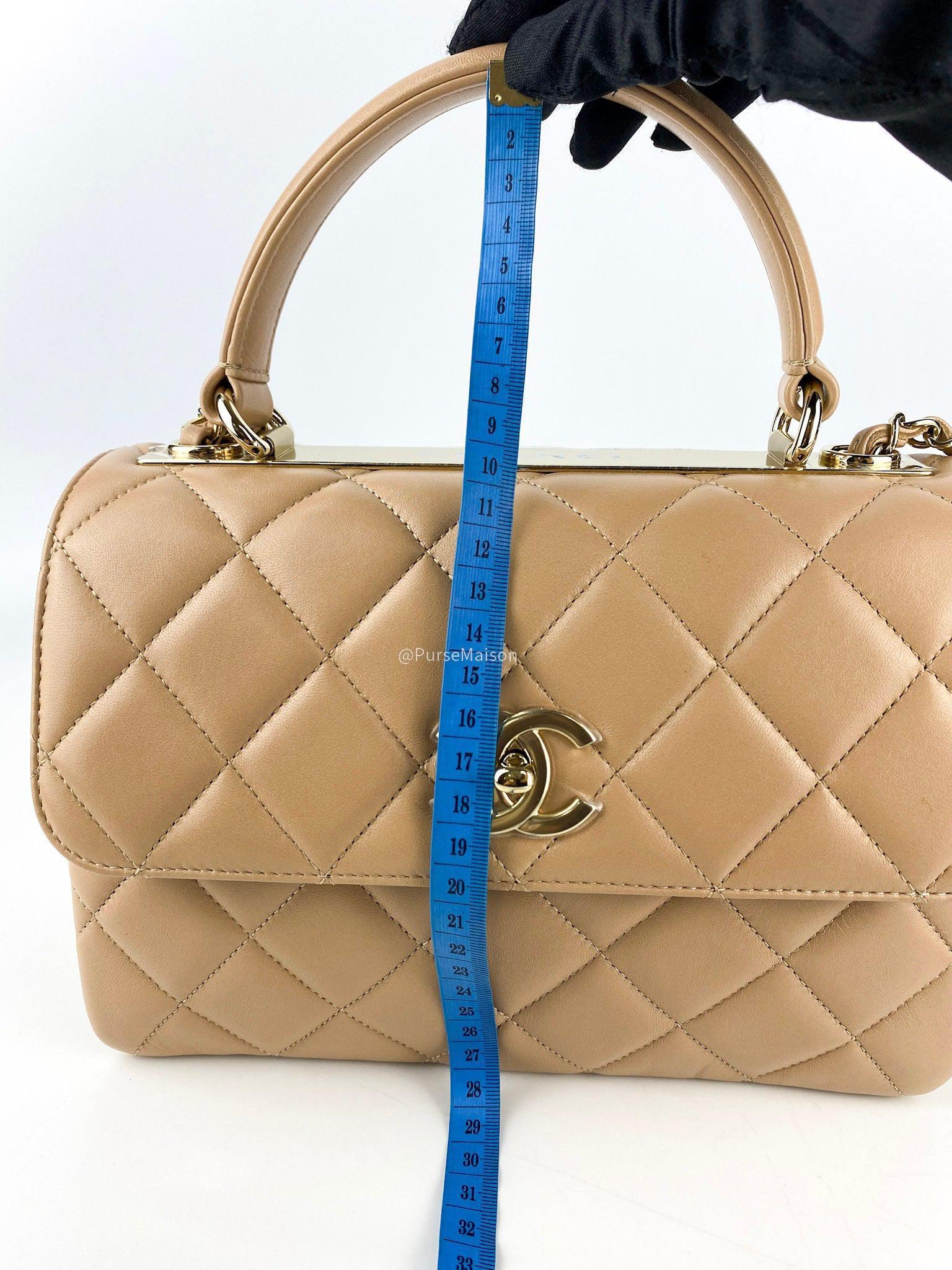 Chanel trendy cc small beige hot sale