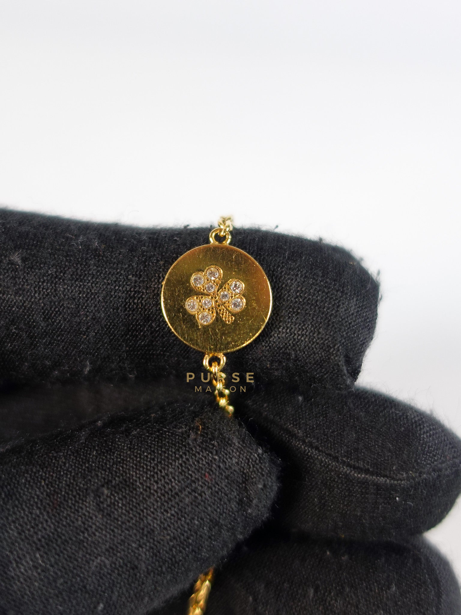 Charm Bracelet in Gold Set | Purse Maison Luxury Bags Shop