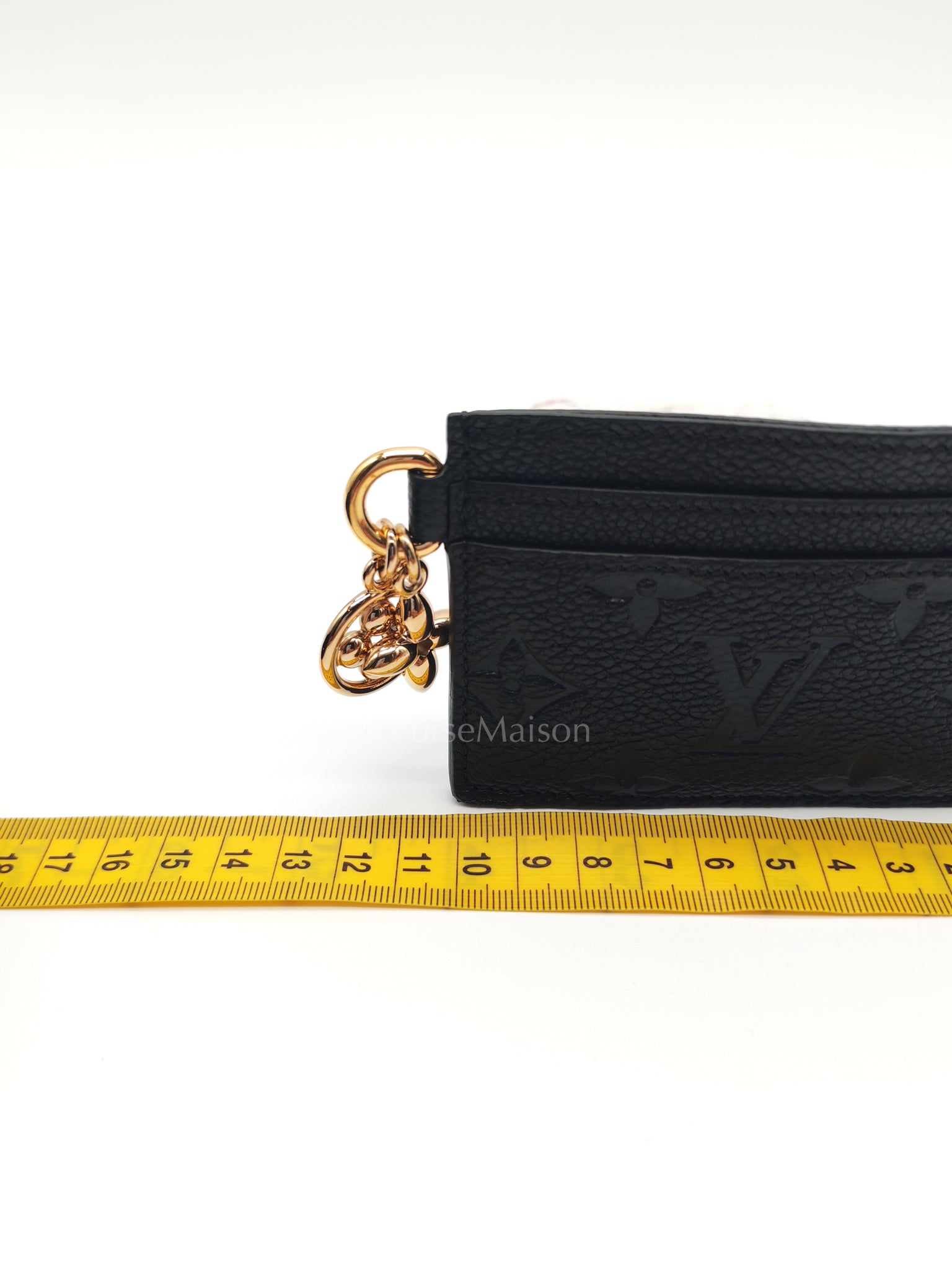 Charms Card Holder in Monogram Empreinte Leather(Microchip) | Purse Maison Luxury Bags Shop