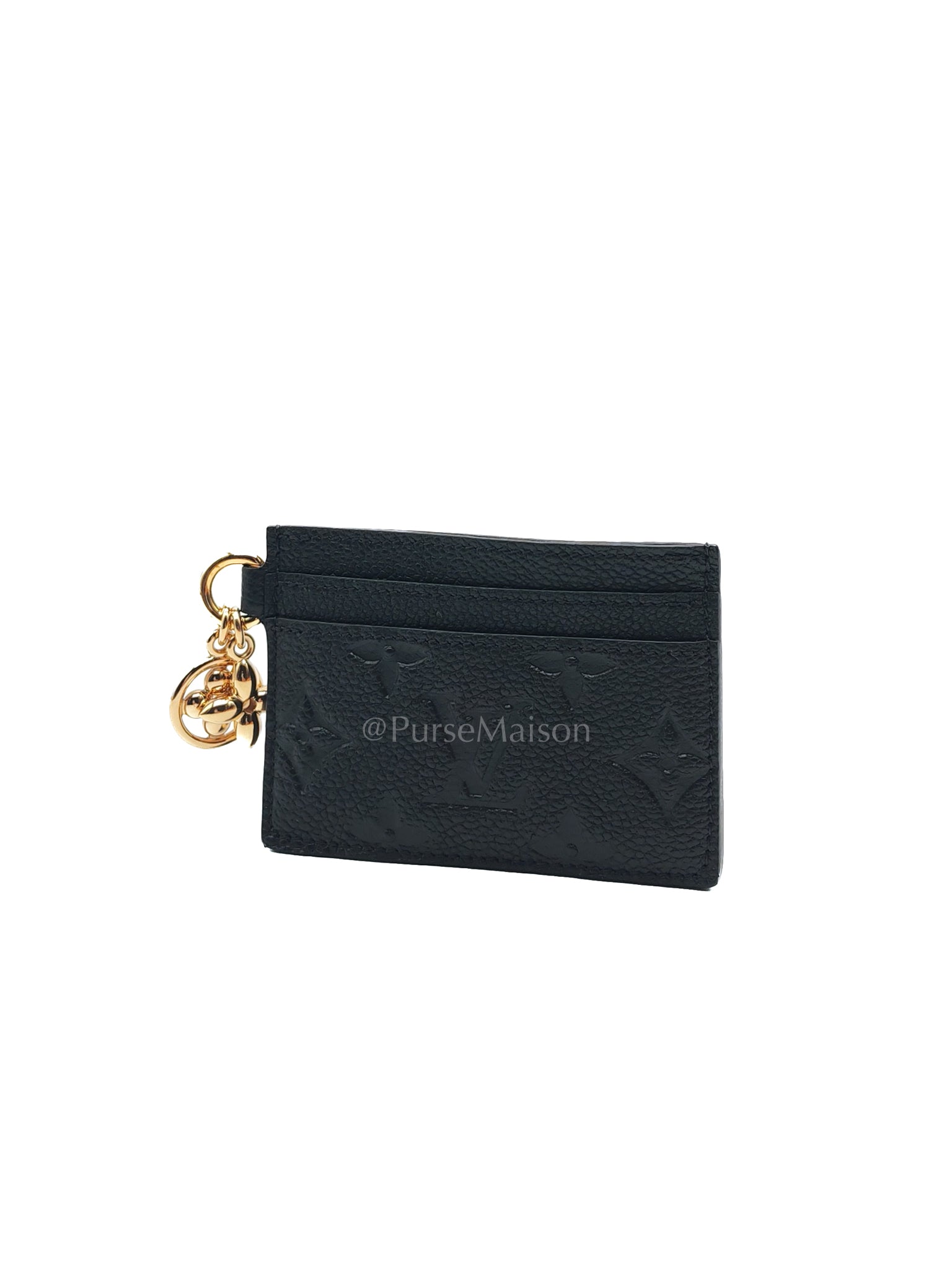Charms Card Holder in Monogram Empreinte Leather(Microchip) | Purse Maison Luxury Bags Shop