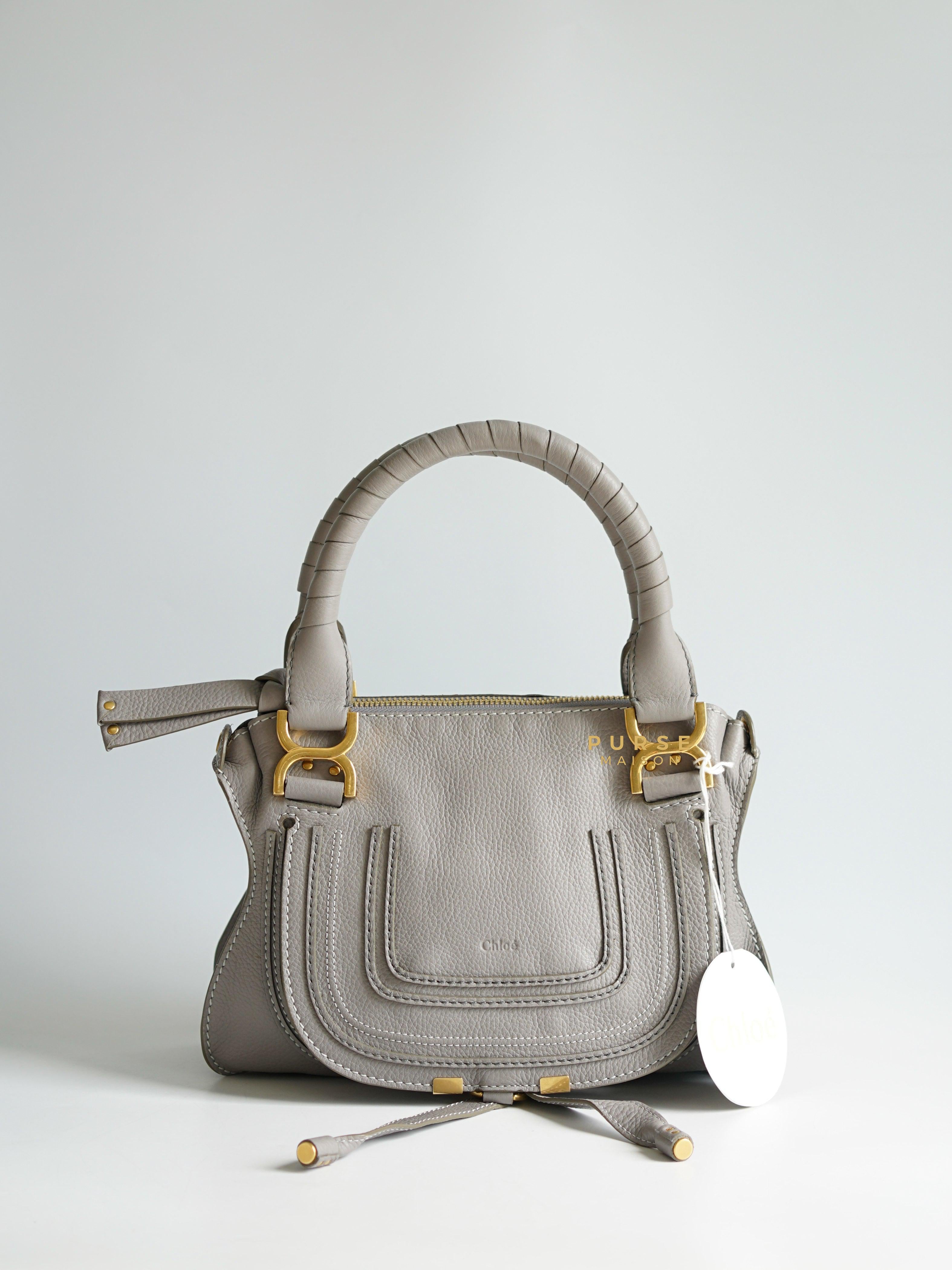 Chloe Marcie Cashmere Gray Bag | Purse Maison Luxury Bags Shop