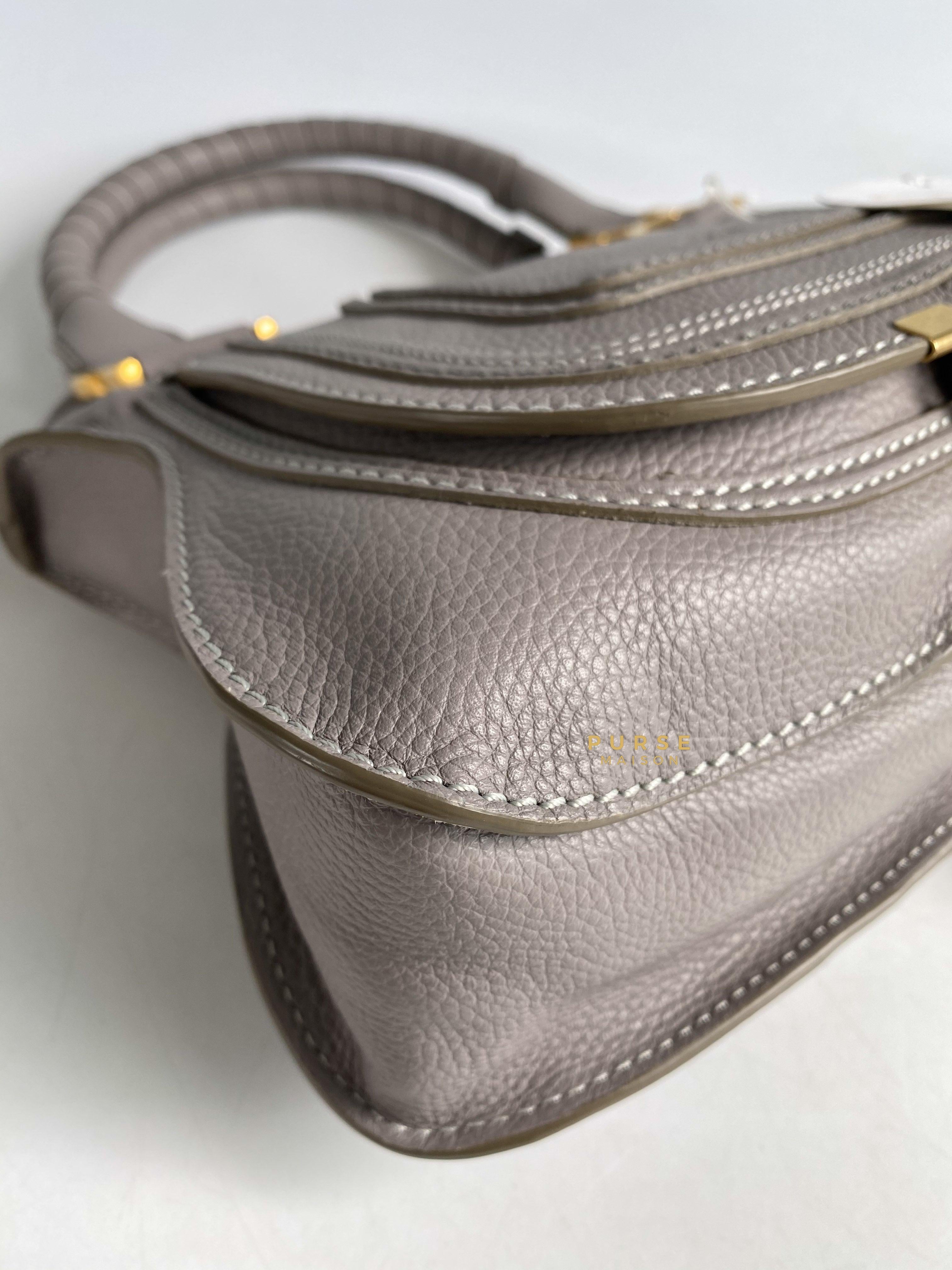 Chloe Marcie Cashmere Gray Bag | Purse Maison Luxury Bags Shop