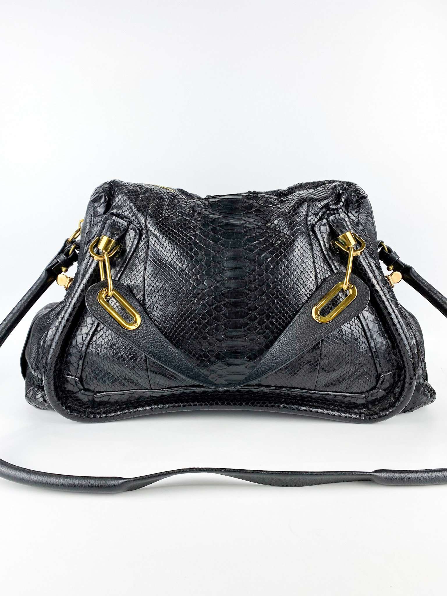 Chloe Paraty Phyton Medium Bag