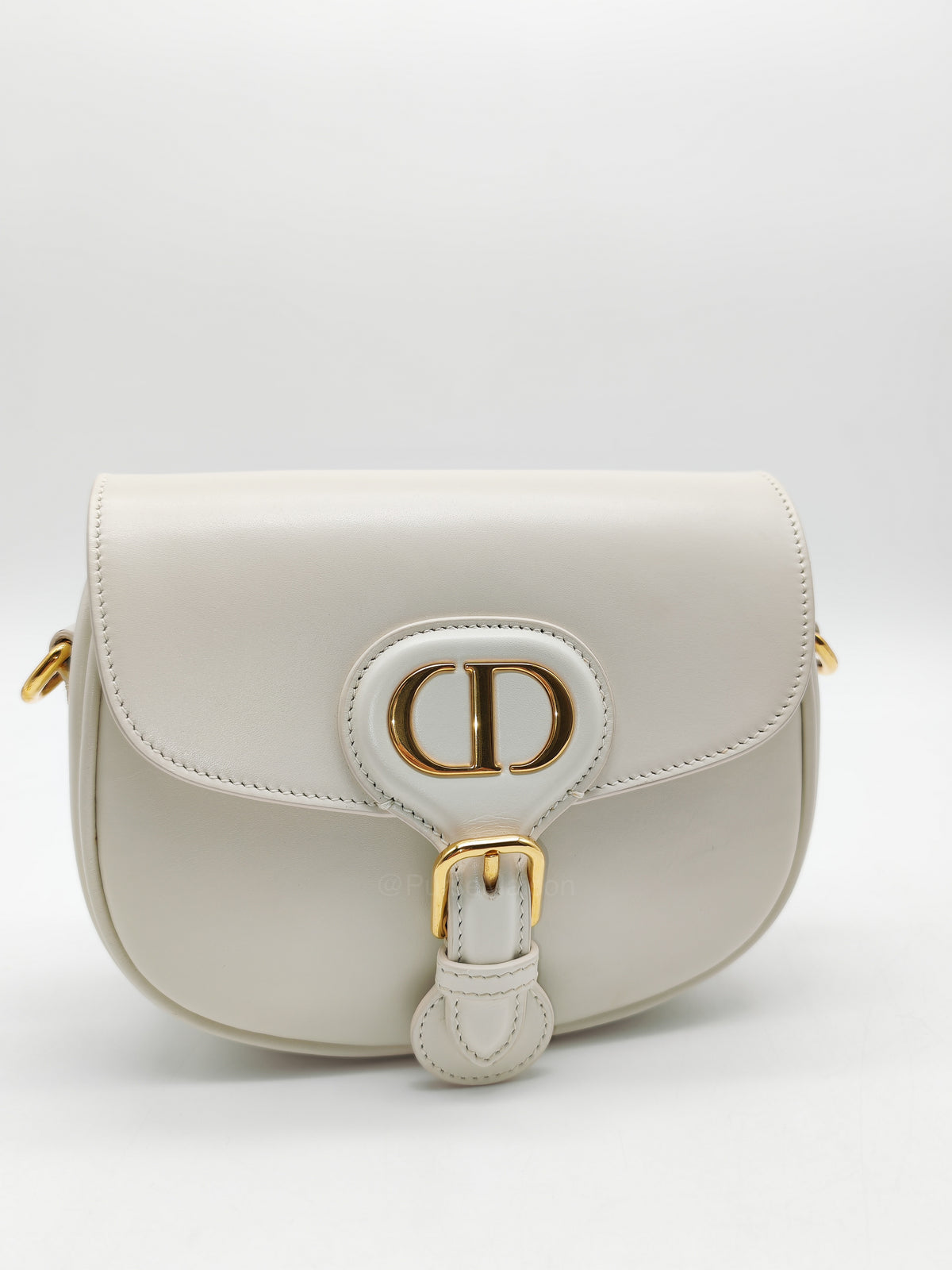 Christian Dior Bobby Small in Latte Box Calfskin Leather | Purse Maison Luxury Bags Shop