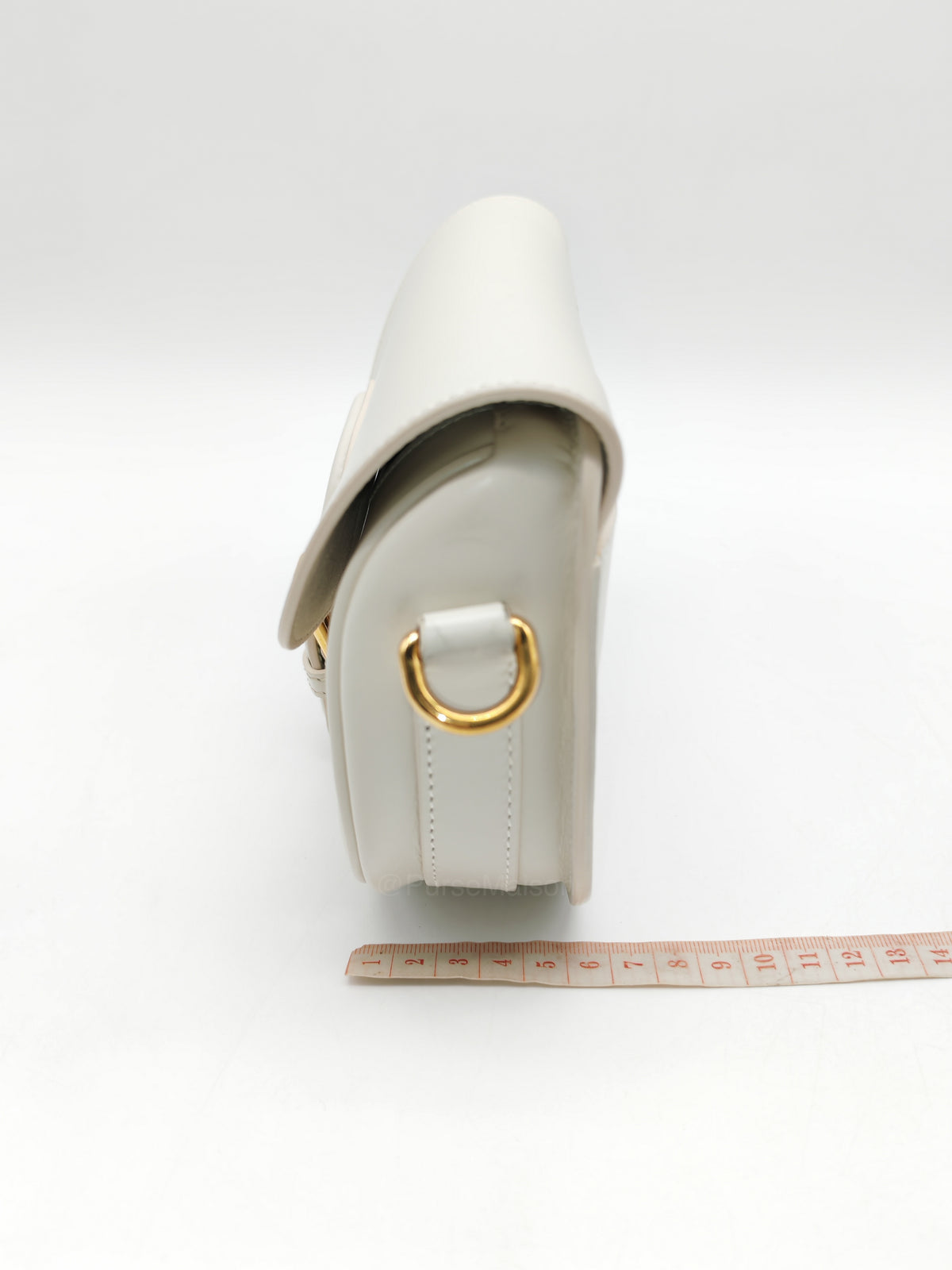 Christian Dior Bobby Small in Latte Box Calfskin Leather | Purse Maison Luxury Bags Shop
