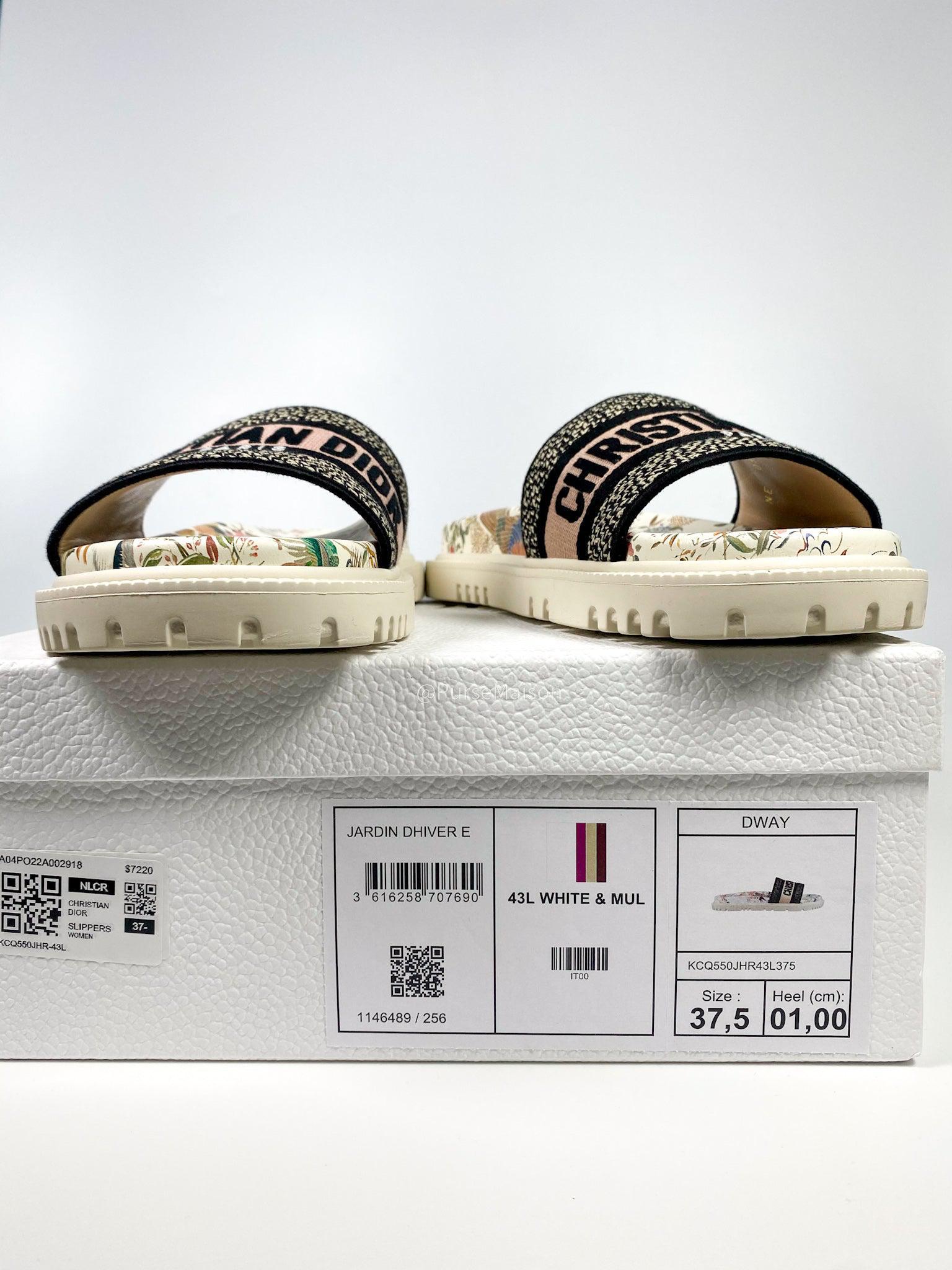 Dior criss cross clearance slides