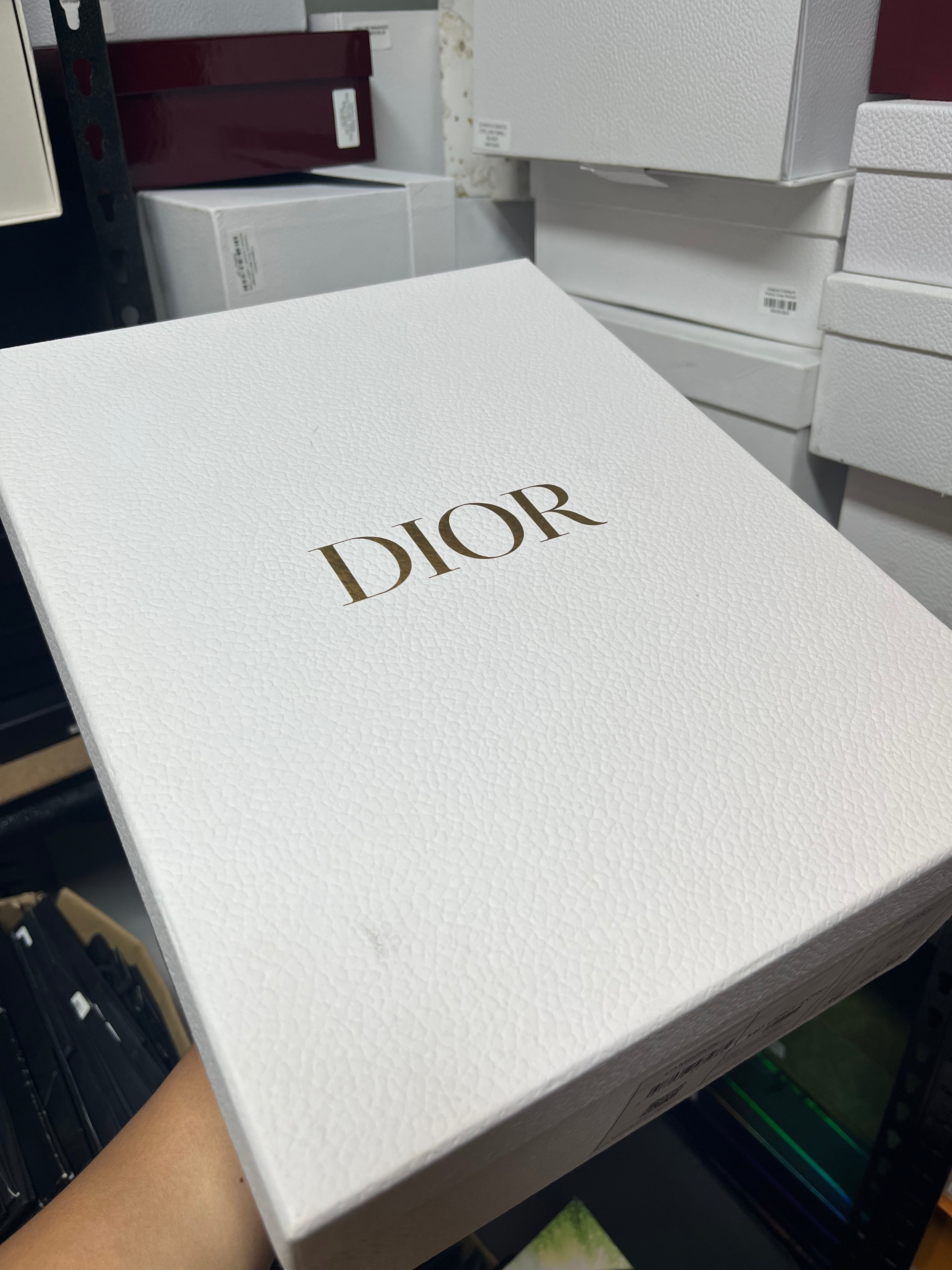 Christian Dior Lady Dior Mini Bag in Black Patent Leather Light Gold Hardware | Purse Maison Luxury Bags Shop
