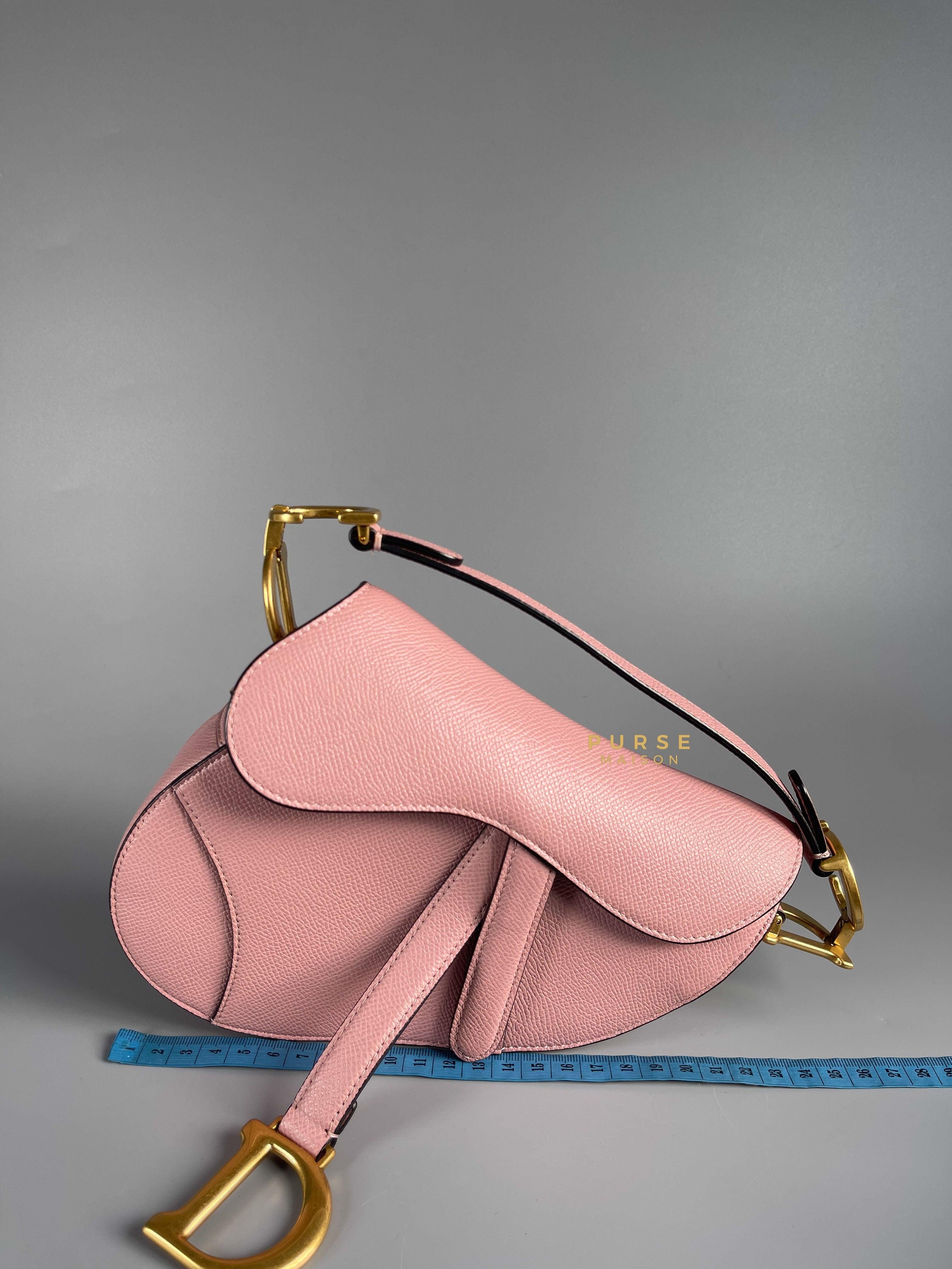 Lady dior grained online calfskin