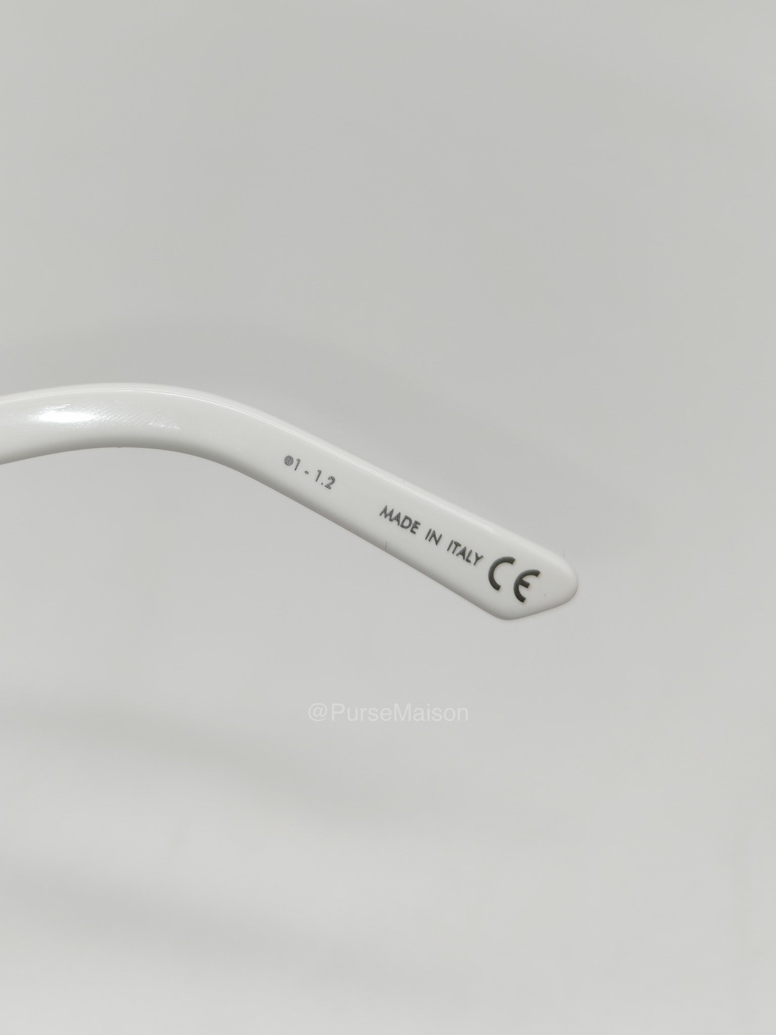 Christian Dior S2U Signature Sunglasses in White | Purse Maison Luxury Bags Shop