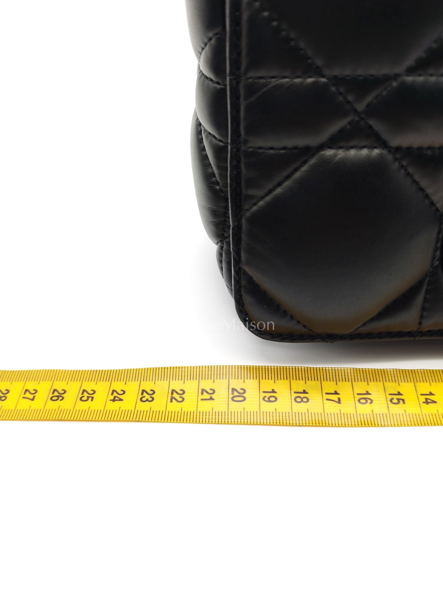 Christian Dior Soft Caro in Small Cannage Lambskin Leather Shoulder Bag | Purse Maison Luxury Bags Shop