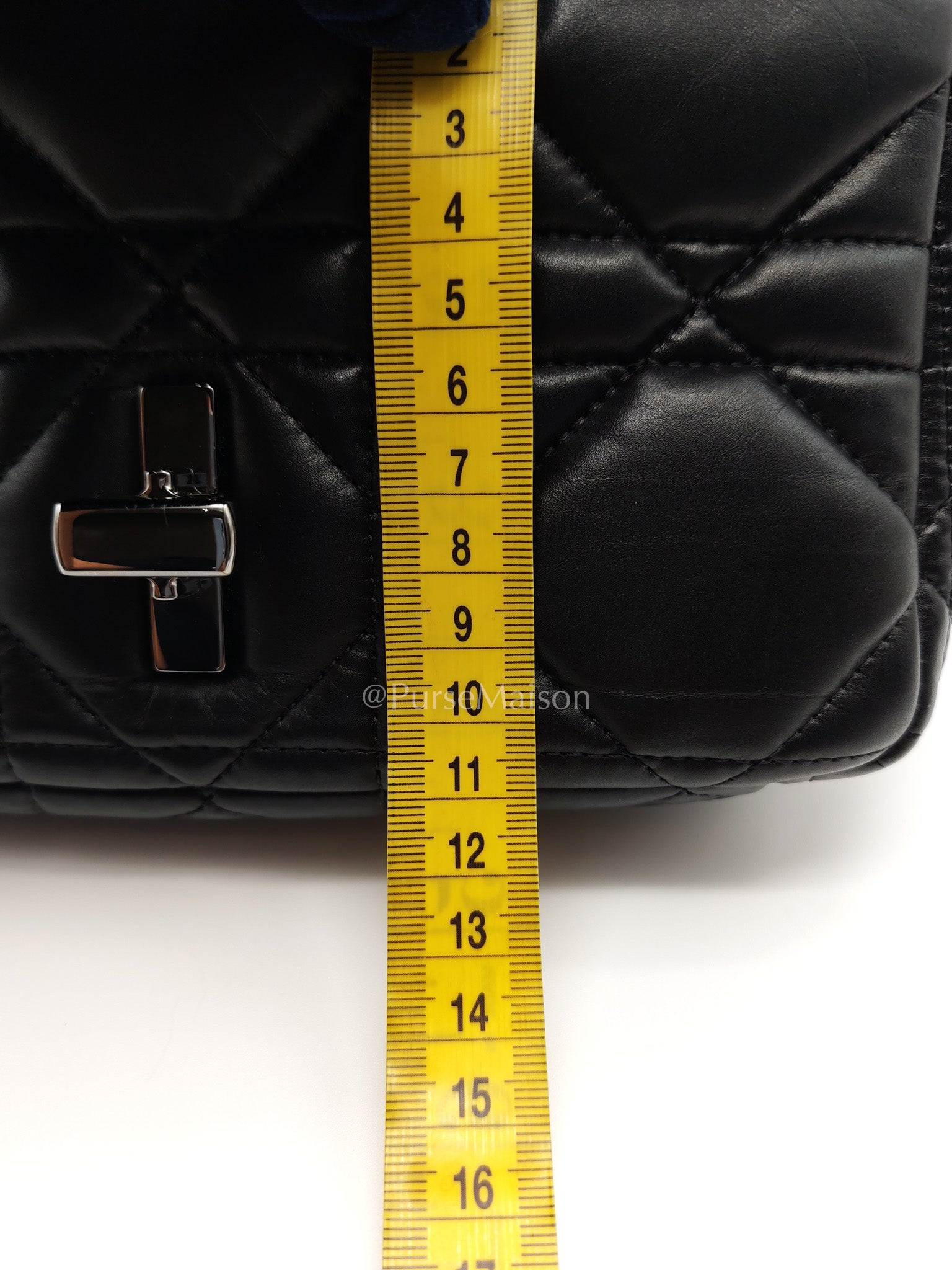 Christian Dior Soft Caro in Small Cannage Lambskin Leather Shoulder Bag | Purse Maison Luxury Bags Shop