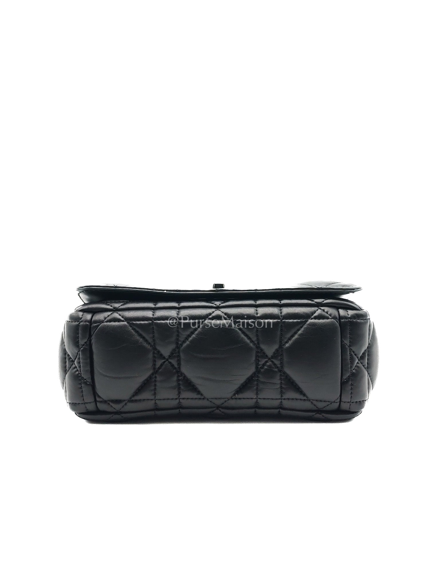 Christian Dior Soft Caro in Small Cannage Lambskin Leather Shoulder Bag | Purse Maison Luxury Bags Shop