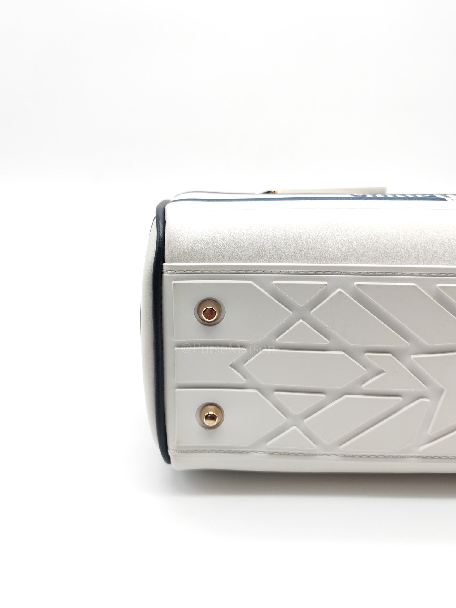 Vibe Zip Small Bowling Calfskin Shoulder Bag | Purse Maison Luxury Bags Shop