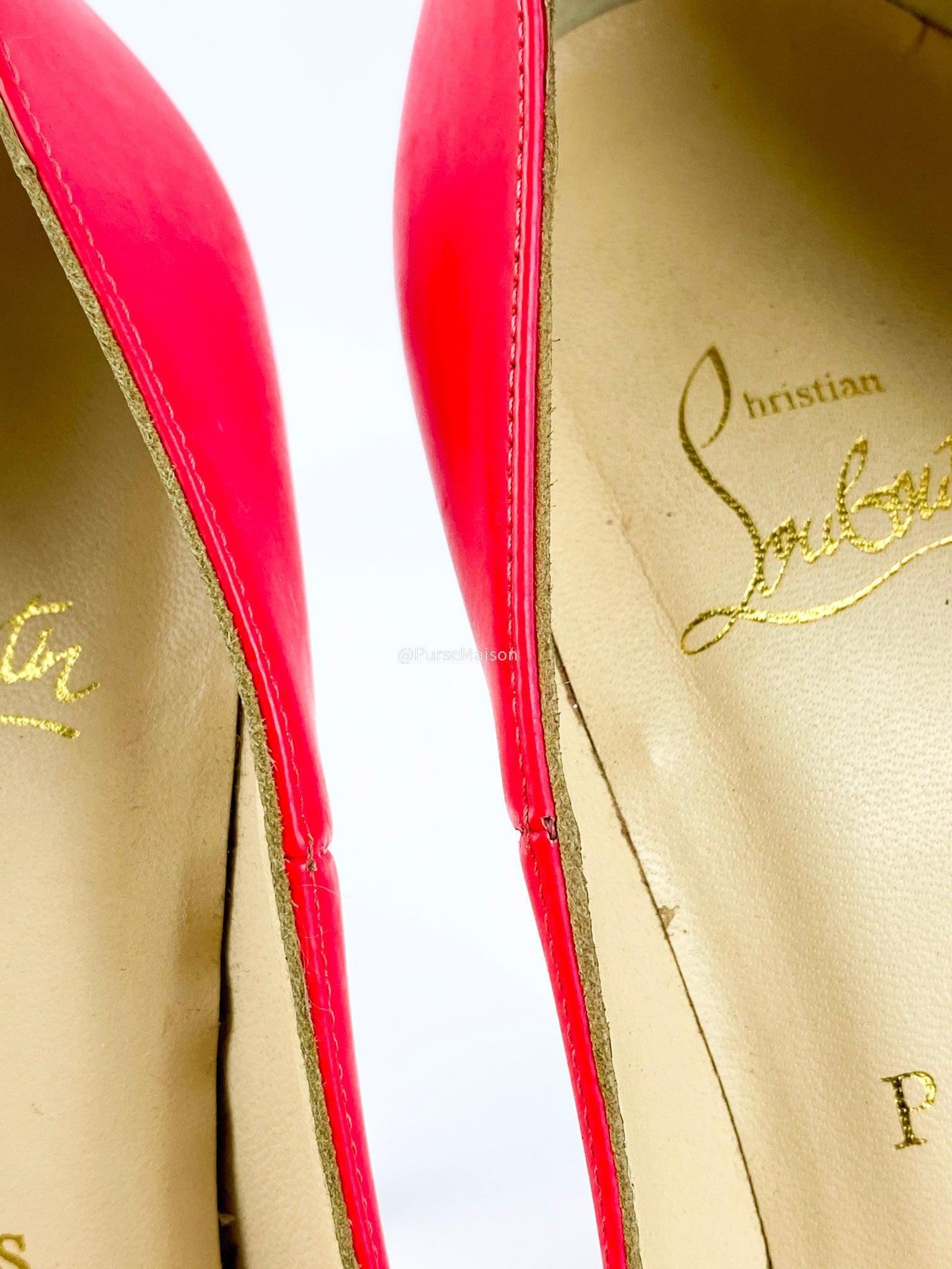 Christian Louboutin So Kate 120 Fluo Mat/Jazz High Heels Size 37.5 EUR (25.5cm)