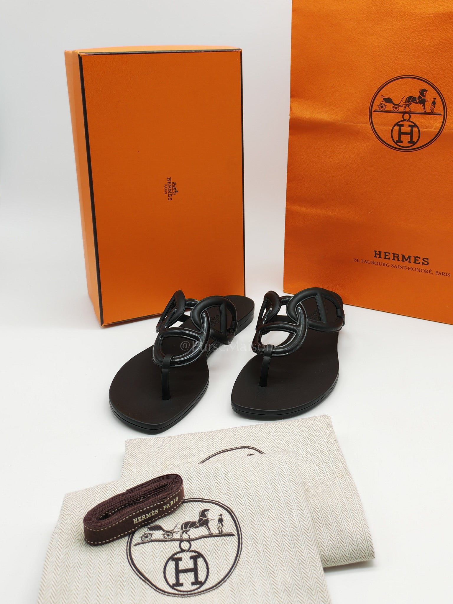 Egerie Sandals Black Sandals  Size 36EU (22.5CM)