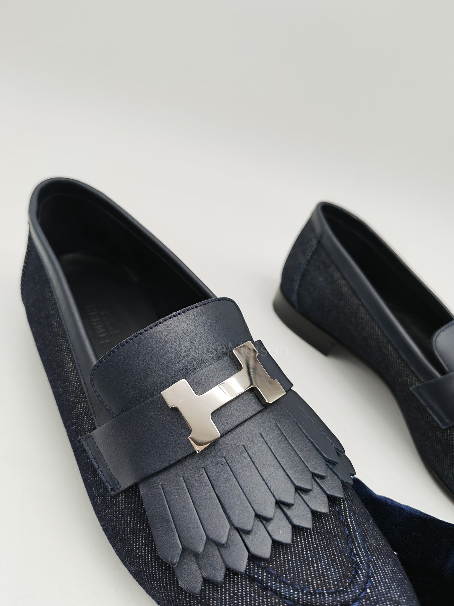 Blue Royale Denim Loafer Size 37 EU (25cm)