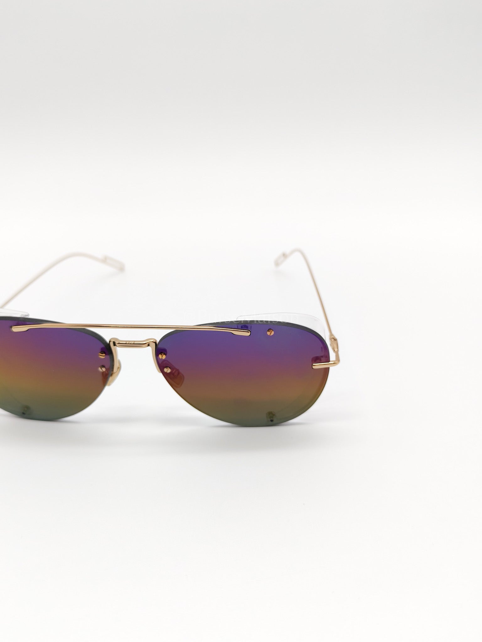 CHROMA1 Gold Sunglasses | Purse Maison Luxury Bags Shop