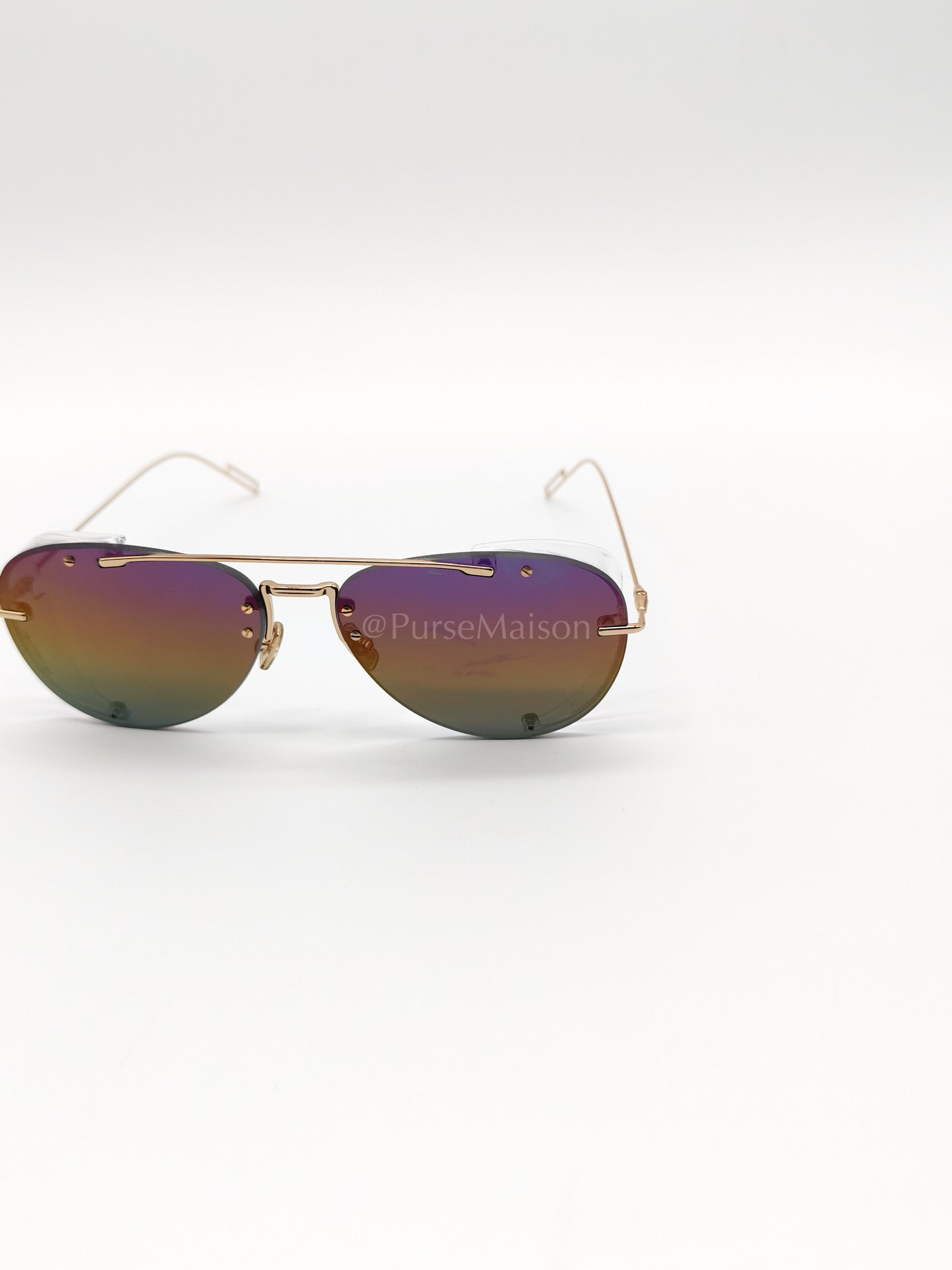 CHROMA1 Gold Sunglasses | Purse Maison Luxury Bags Shop