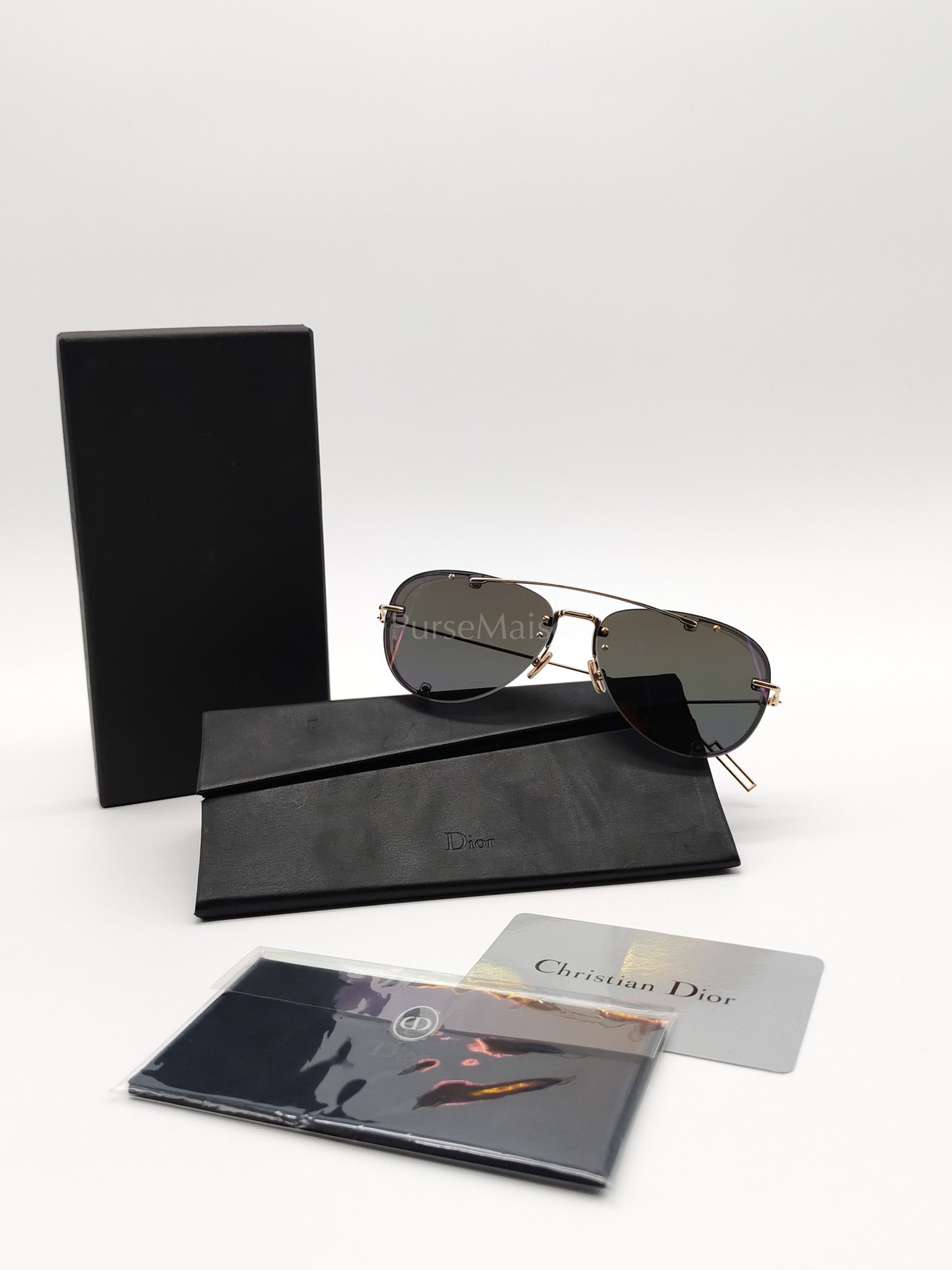 CHROMA1 Gold Sunglasses | Purse Maison Luxury Bags Shop