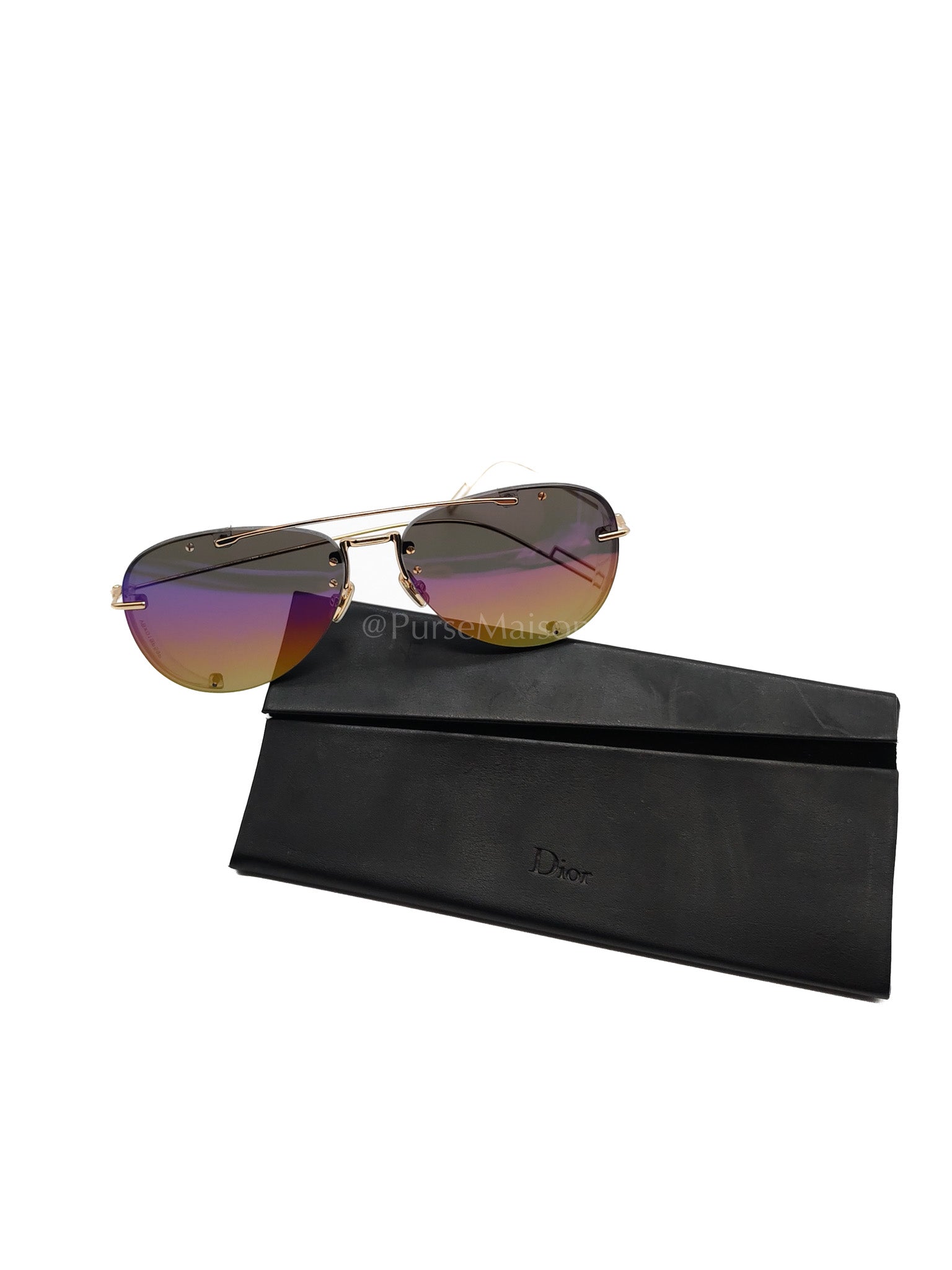 CHROMA1 Gold Sunglasses | Purse Maison Luxury Bags Shop