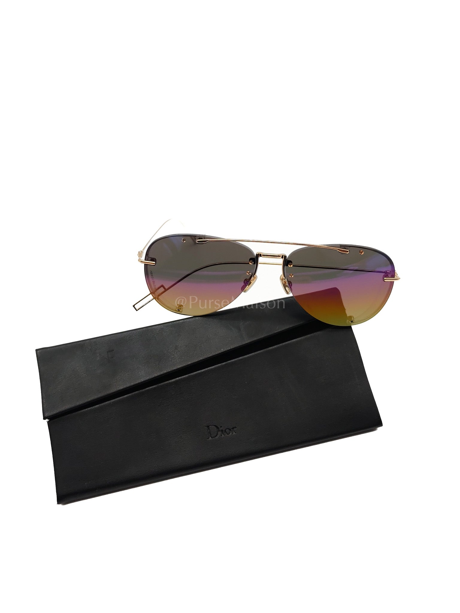 CHROMA1 Gold Sunglasses | Purse Maison Luxury Bags Shop