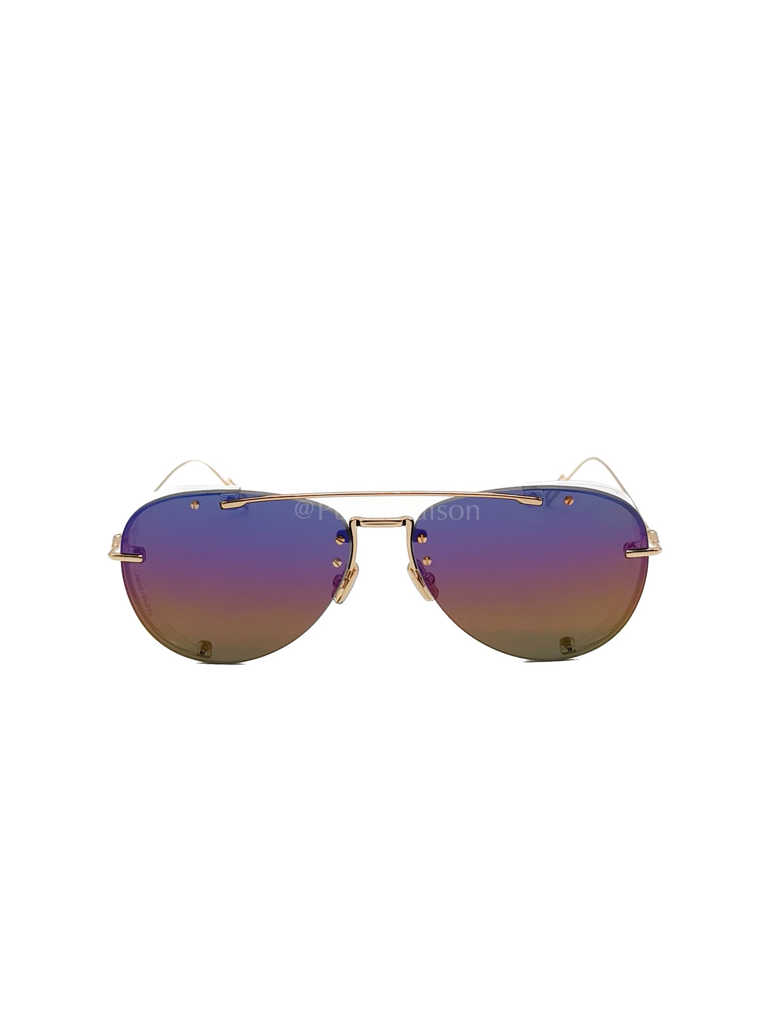 CHROMA1 Gold Sunglasses | Purse Maison Luxury Bags Shop