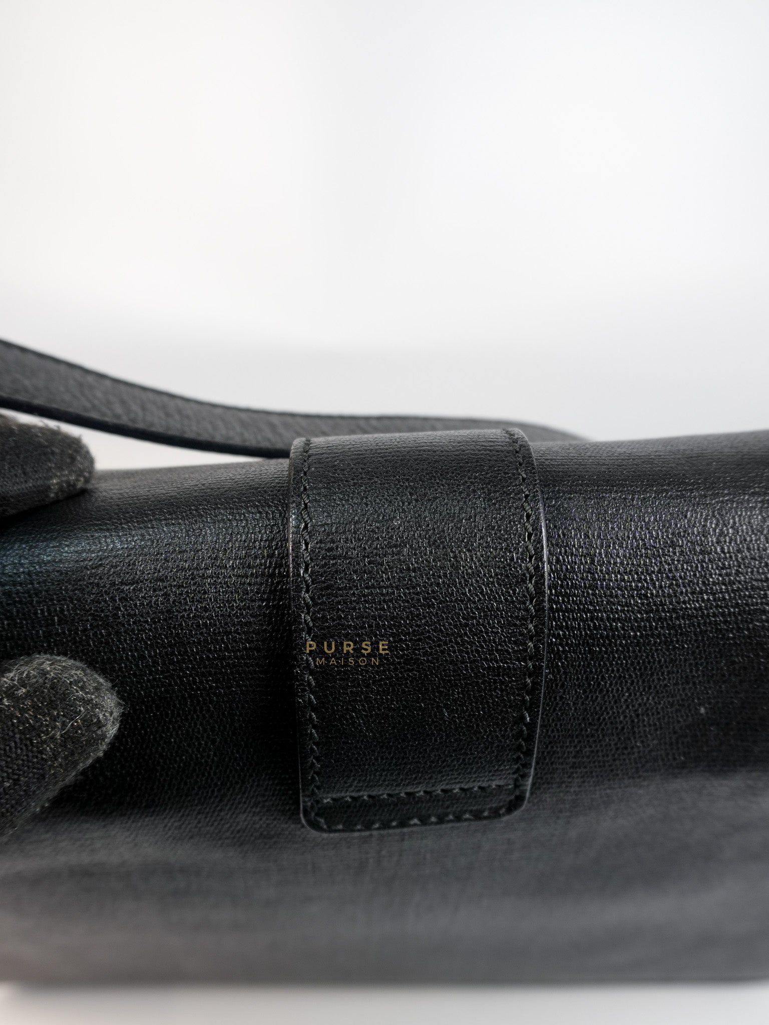 Chyc Flap Black Medium Crossbody Bag | Purse Maison Luxury Bags Shop