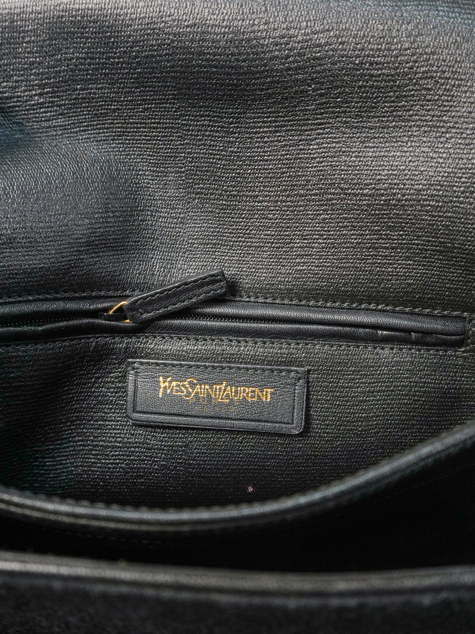 Chyc Flap Black Medium Crossbody Bag | Purse Maison Luxury Bags Shop