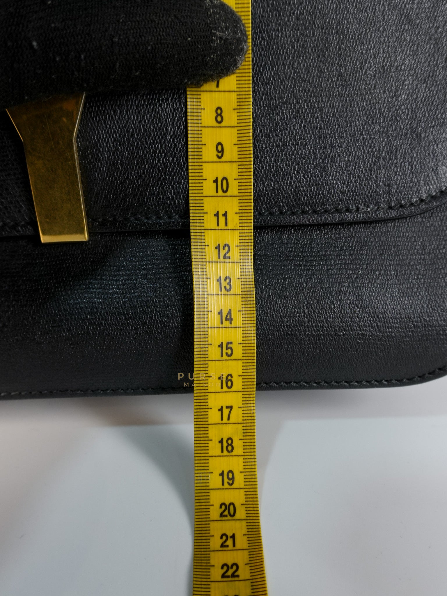 Chyc Flap Black Medium Crossbody Bag | Purse Maison Luxury Bags Shop