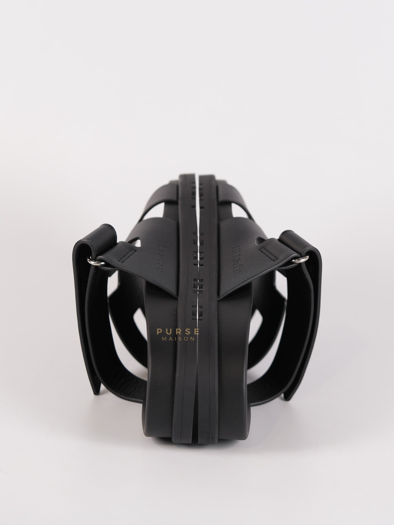 Chypre Sandals in Black Size 36 EU (22.5cm) | Purse Maison Luxury Bags Shop