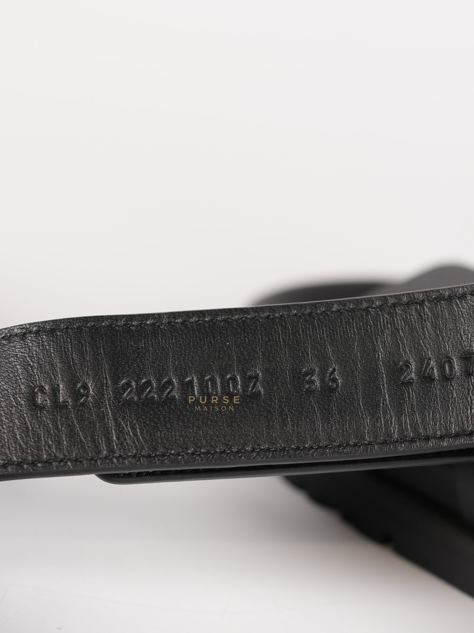 Chypre Sandals in Black Size 36 EU (22.5cm) | Purse Maison Luxury Bags Shop