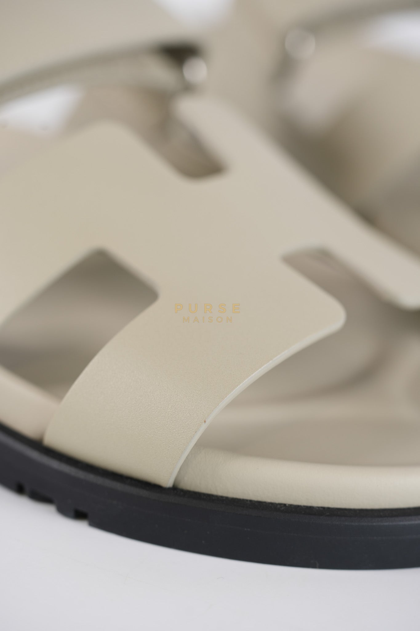 Chypre Sandals in Femme Beige Esquisse Size 38 EU(24cm) | Purse Maison Luxury Bags Shop