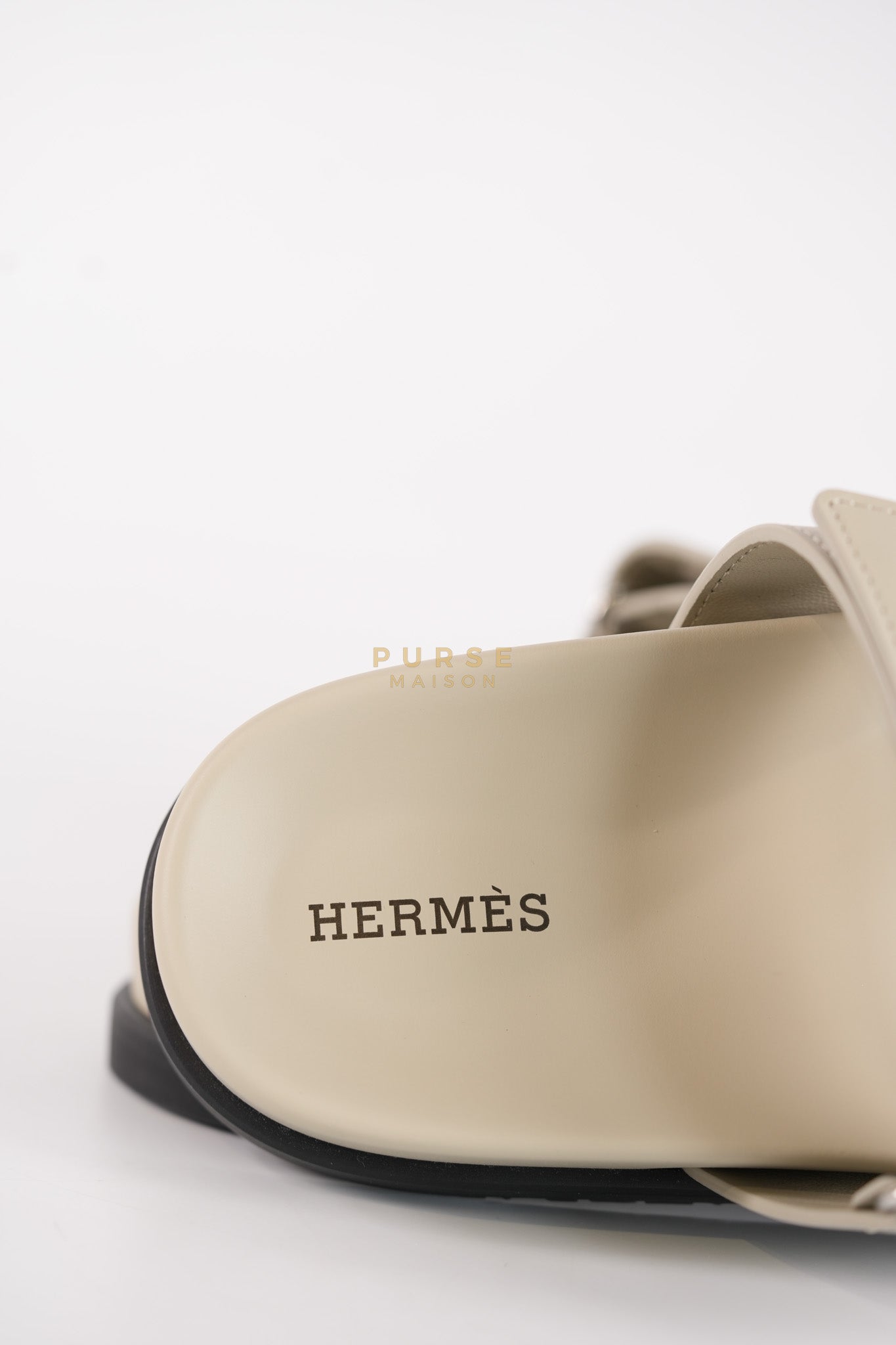 Chypre Sandals in Femme Beige Esquisse Size 38 EU(24cm) | Purse Maison Luxury Bags Shop