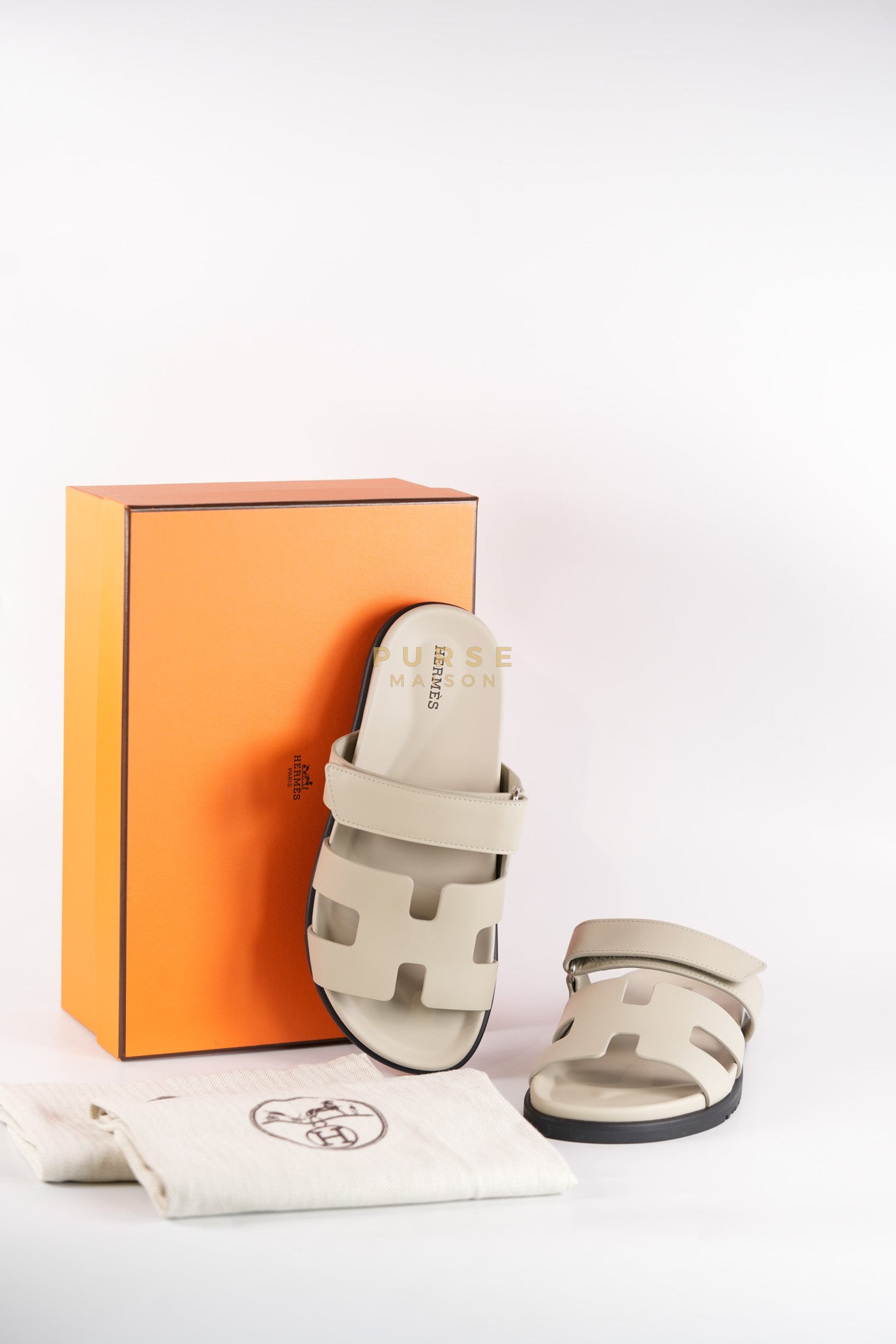 Chypre Sandals in Femme Beige Esquisse Size 38 EU(24cm) | Purse Maison Luxury Bags Shop